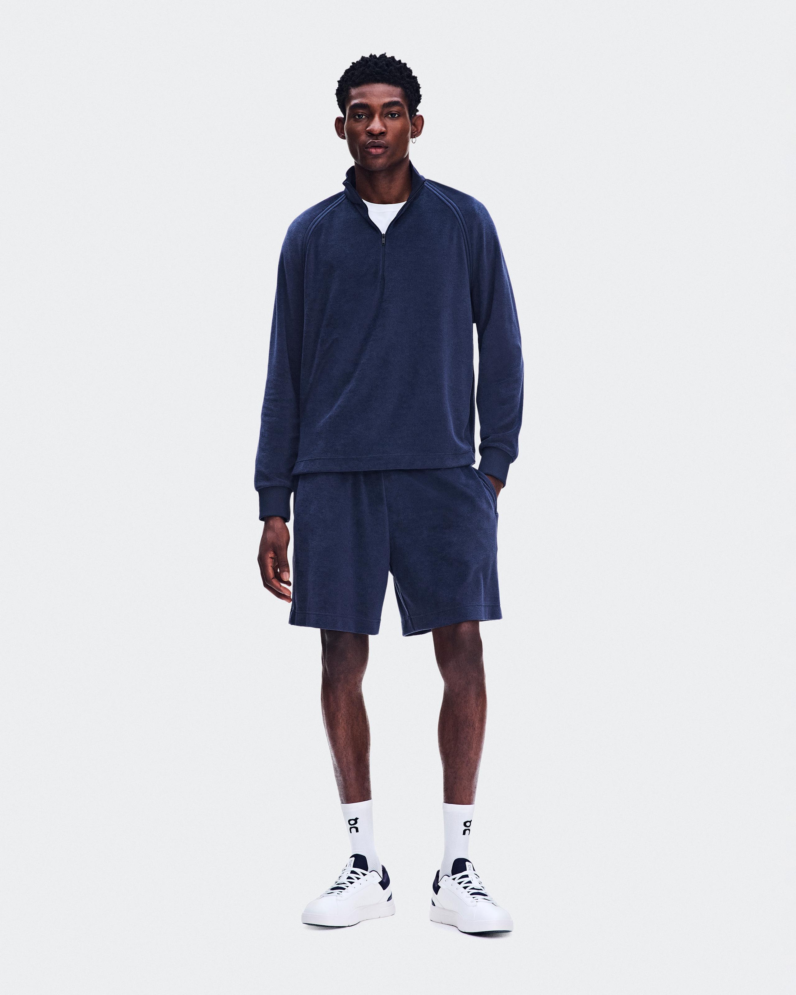 Courtside Pullover Terry Inkwell