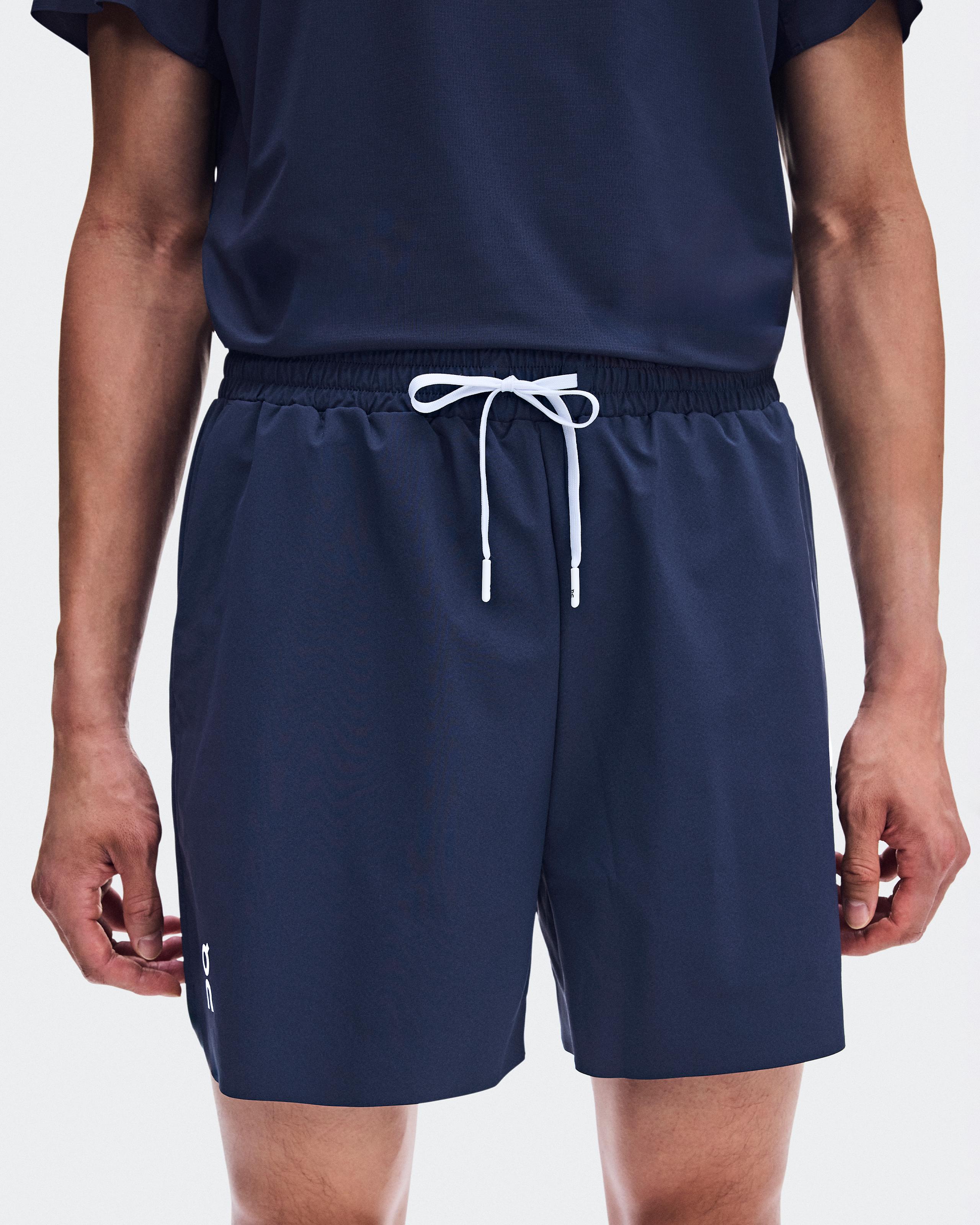 Мужские теннисные шорты On 5" Court Shorts, Inkwell — фото 6