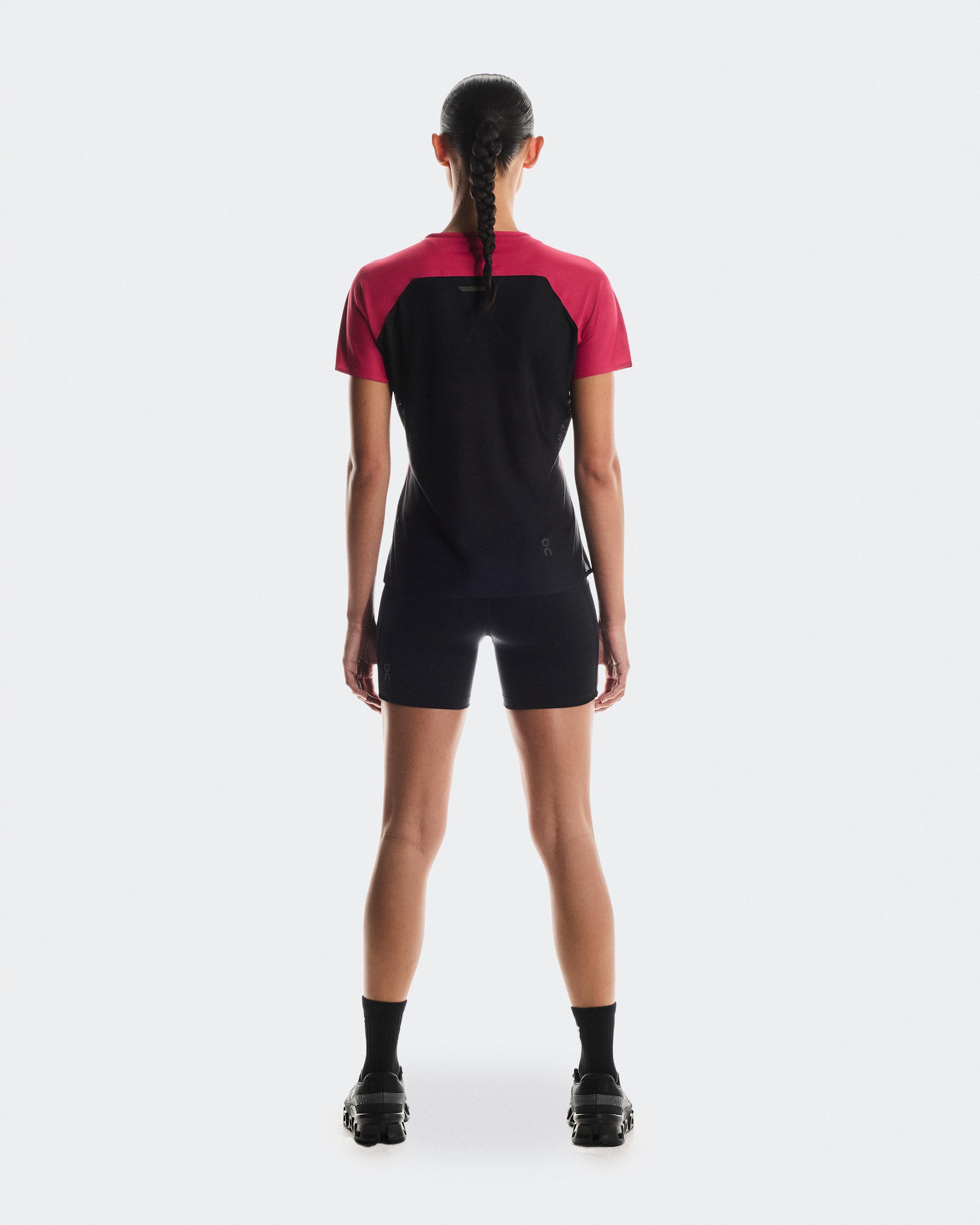 Женская футболка On Performance-T, Grenadine/Black — фото 2