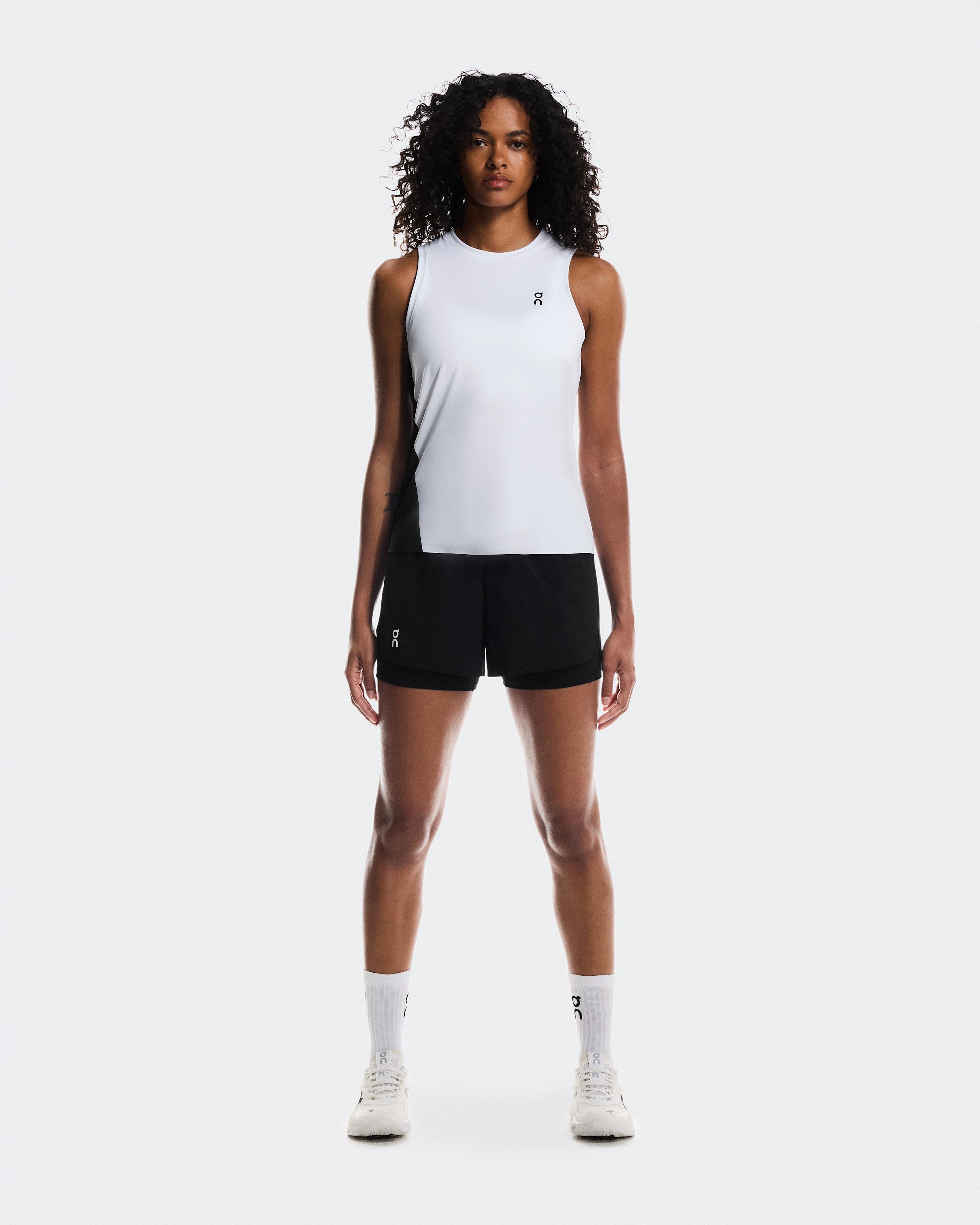Court Tank White | Black