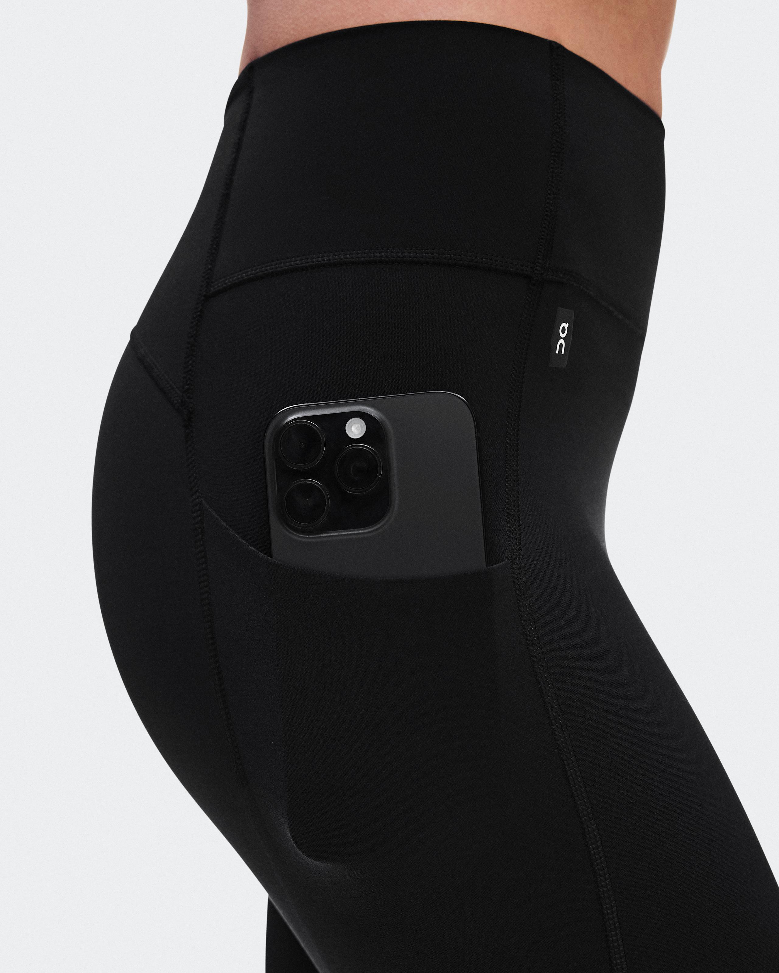 Женские леггинсы On Studio Leggings 7/8, Black — фото 7