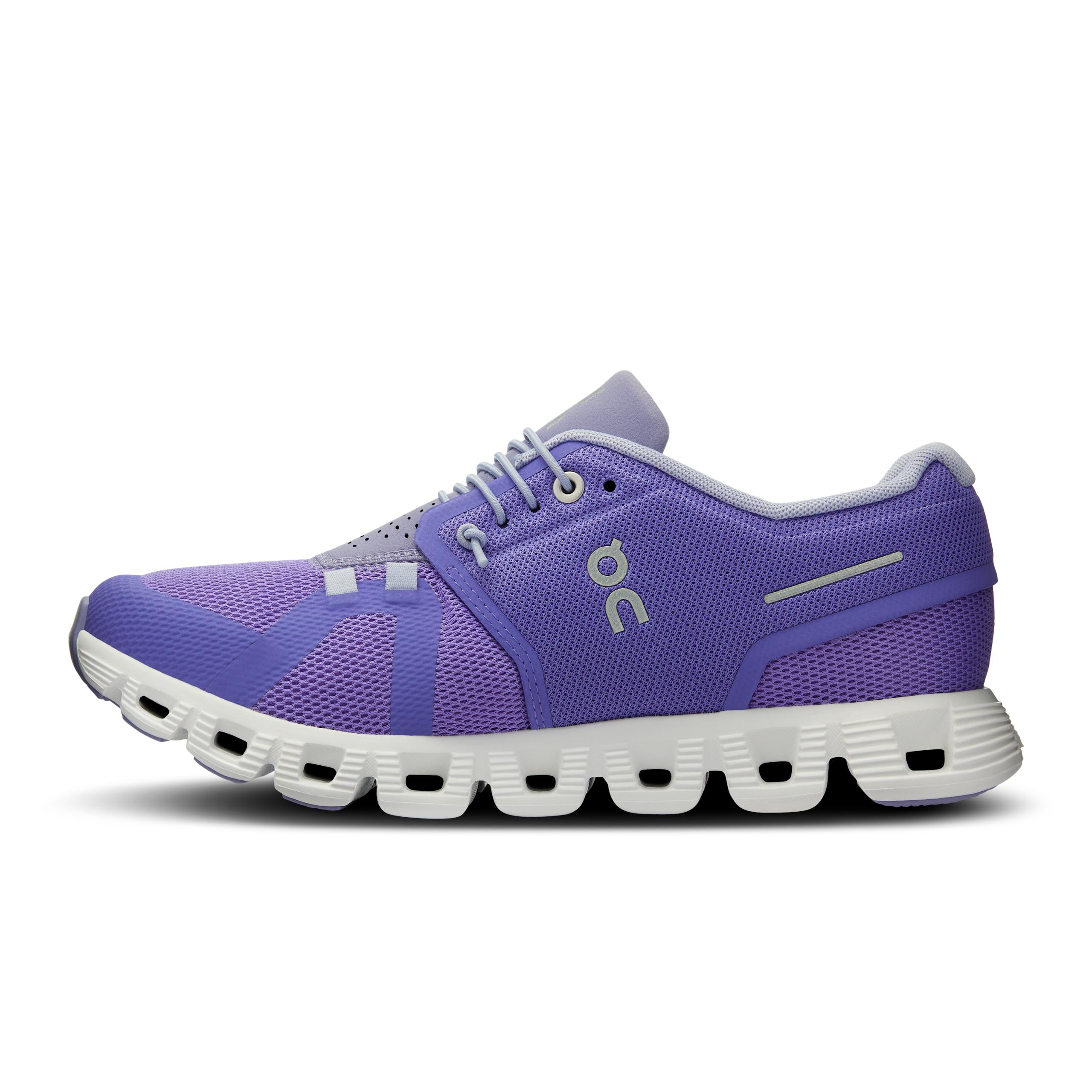Кроссовки On Cloud 5, Blueberry / Feather — фото 4
