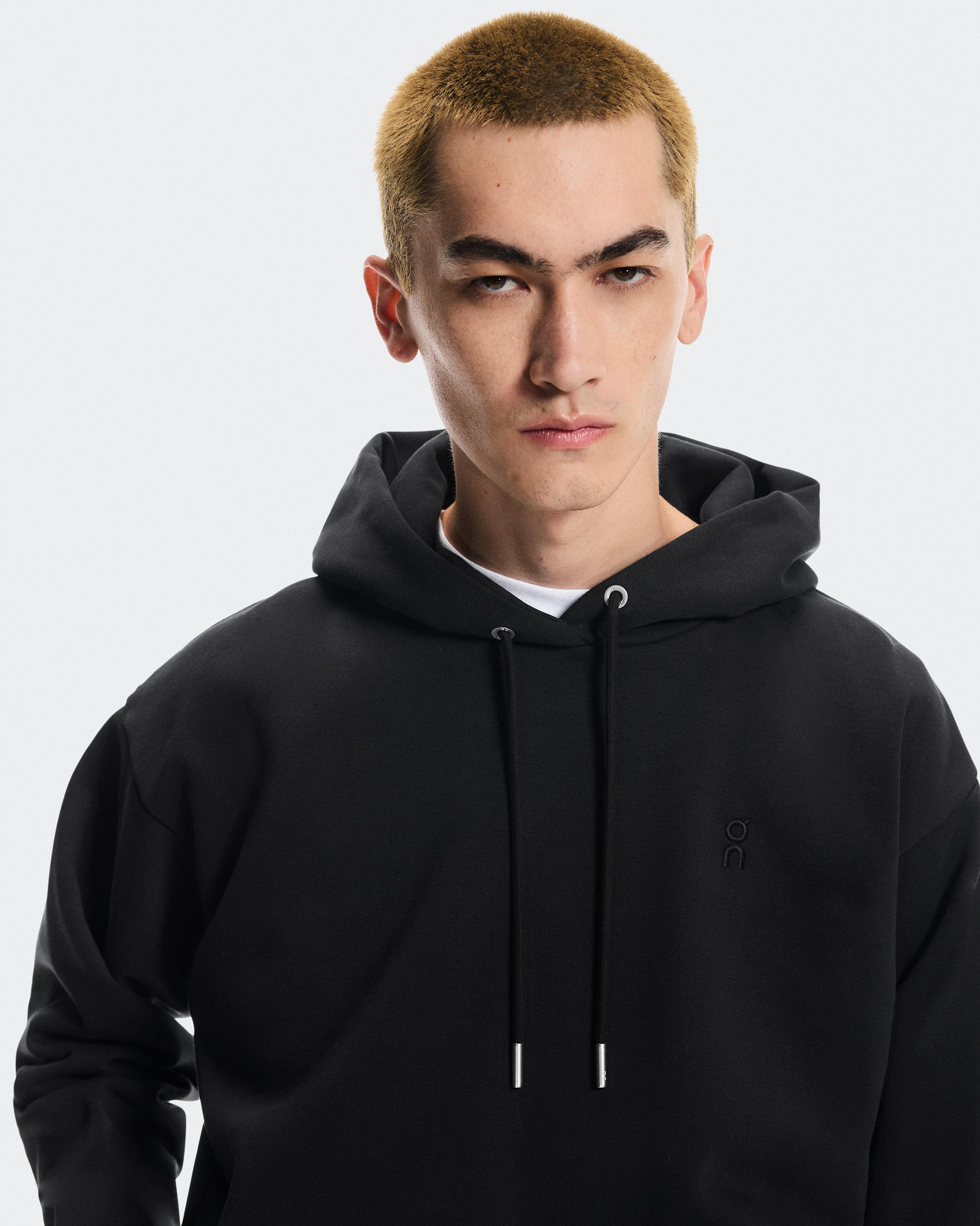 Мужское худи On Club Collective Hoodie, Black — фото 6