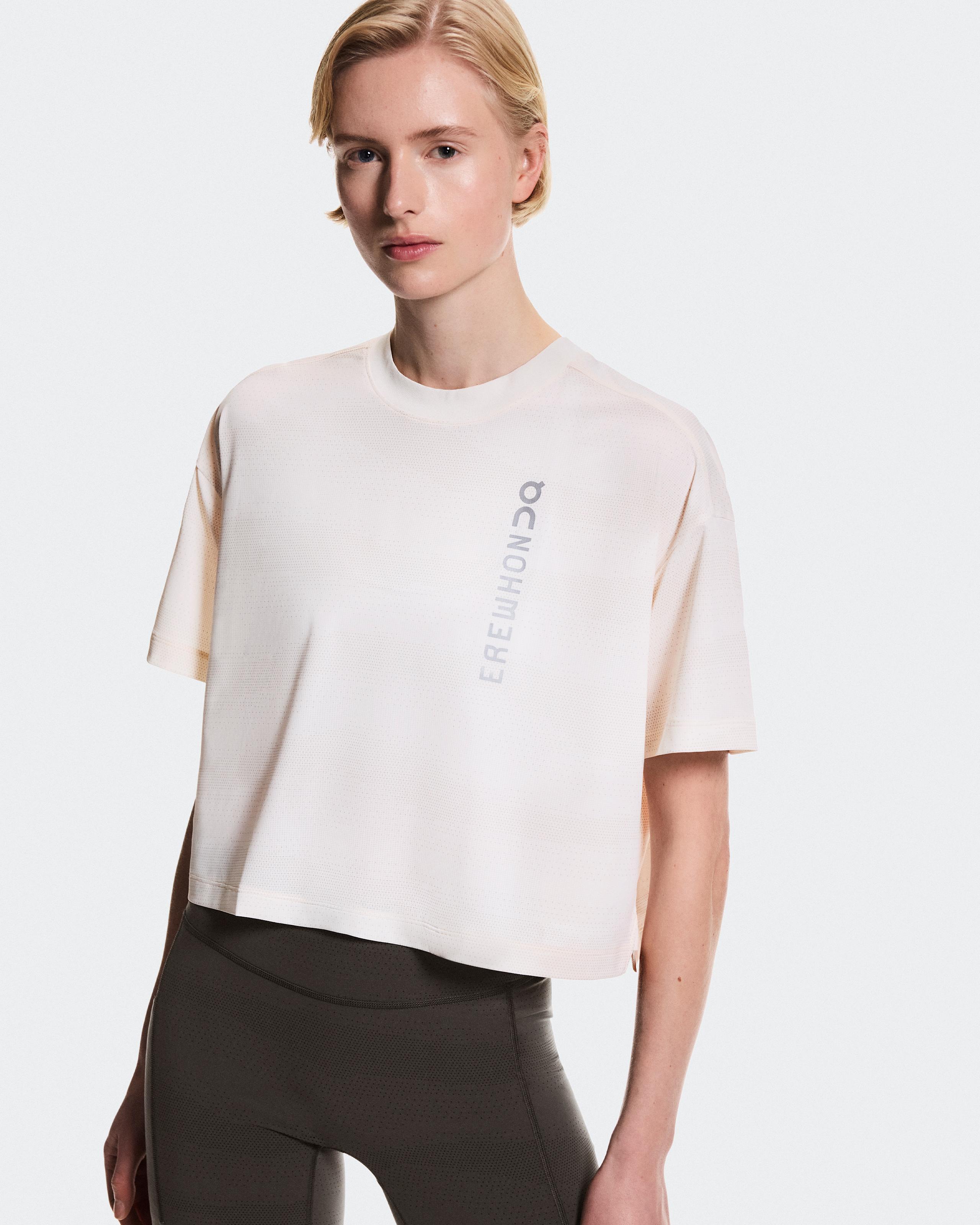 Женская футболка On Performance-T Erewhon, Ivory — фото 3