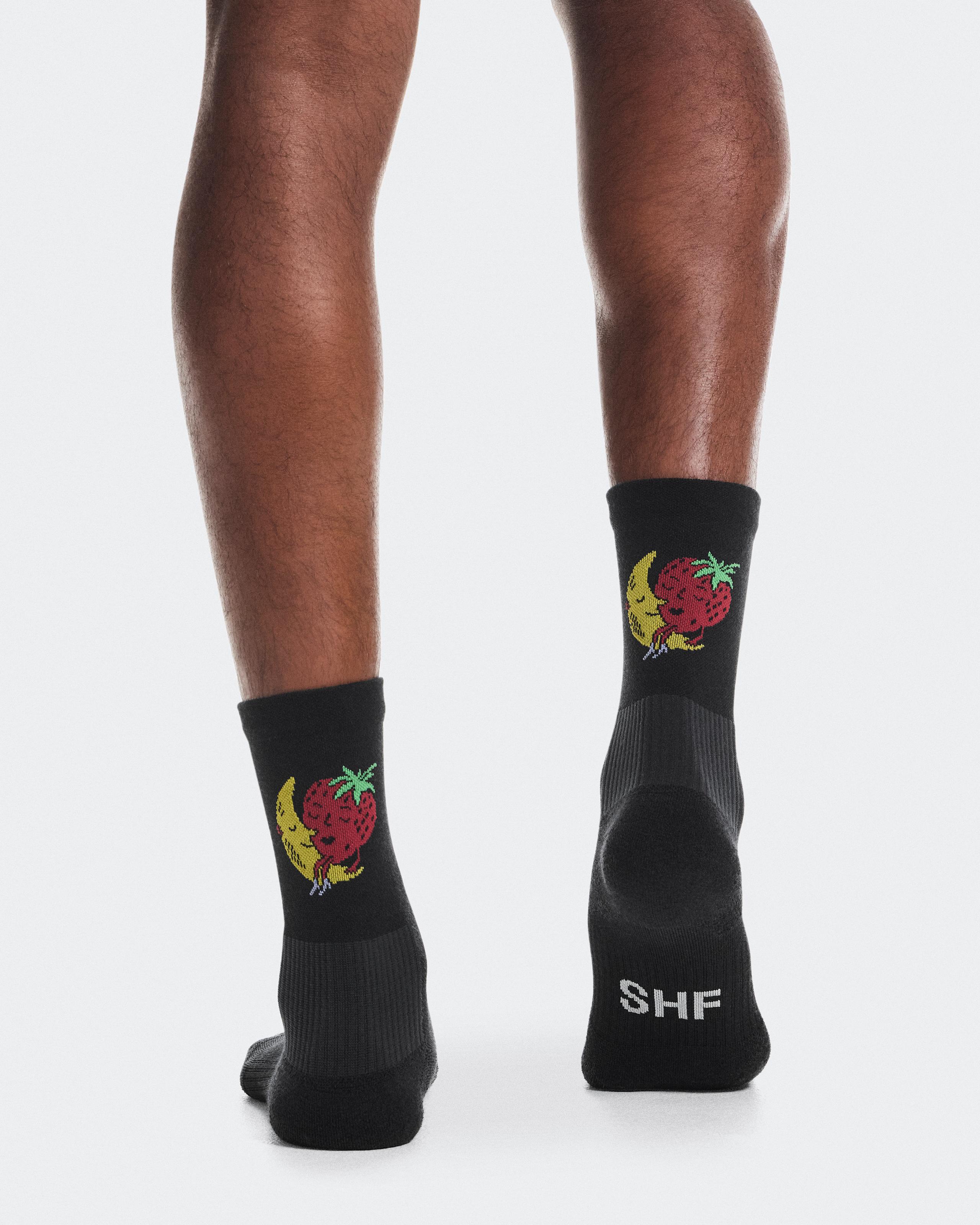 Носки Merino Sock SHF, чёрные — фото 3