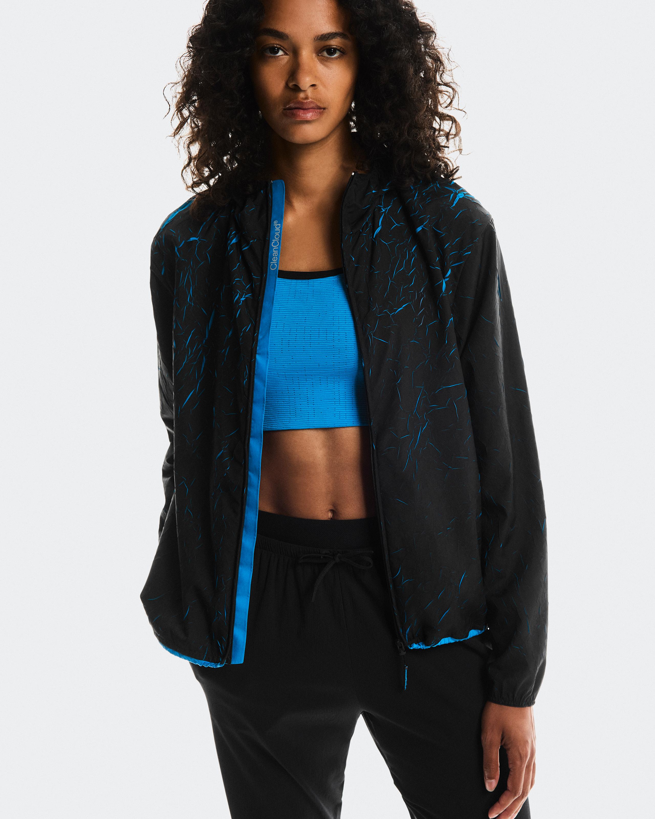 Женская куртка On Pace Run Jacket, Malibu / Black — фото 3
