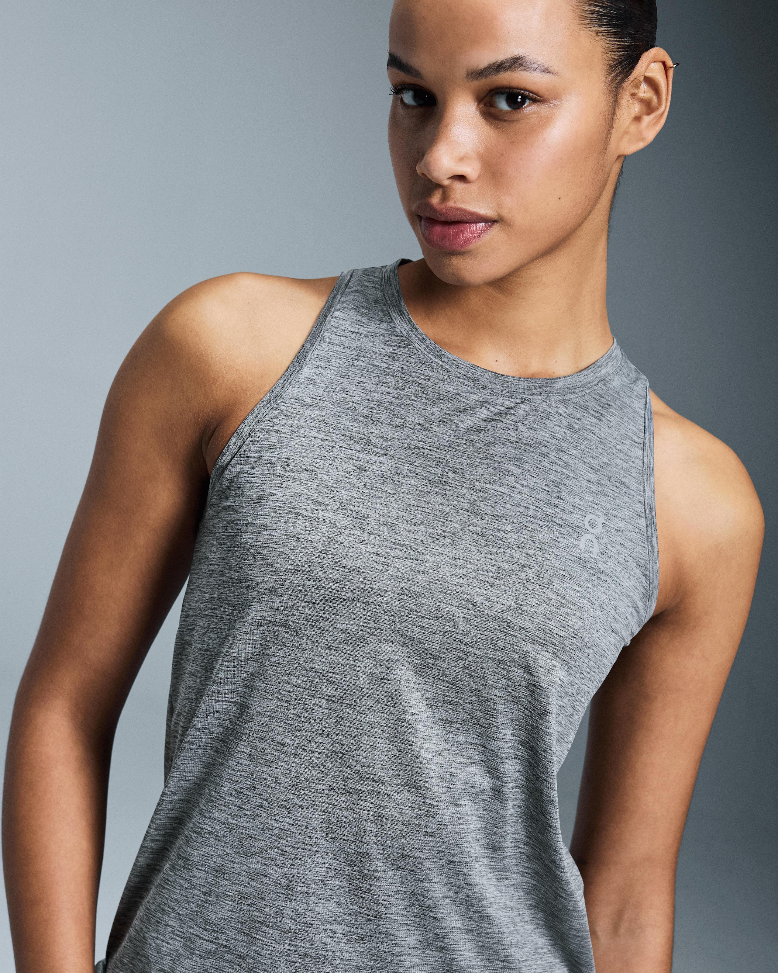 Женская майка On Core Tank, Heather Gray — фото 5