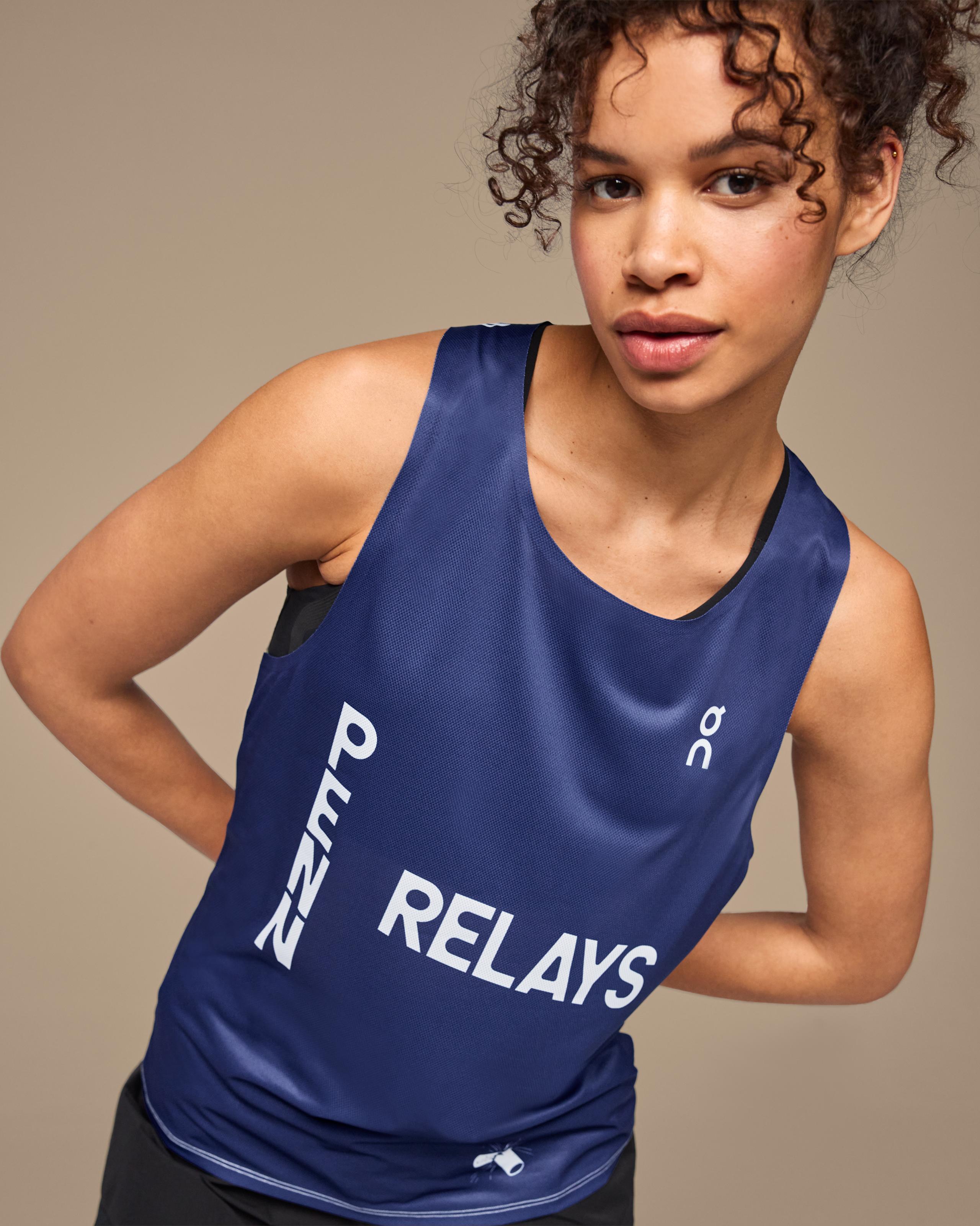 Майка On Penn Relays Singlet, Indigo — фото 2
