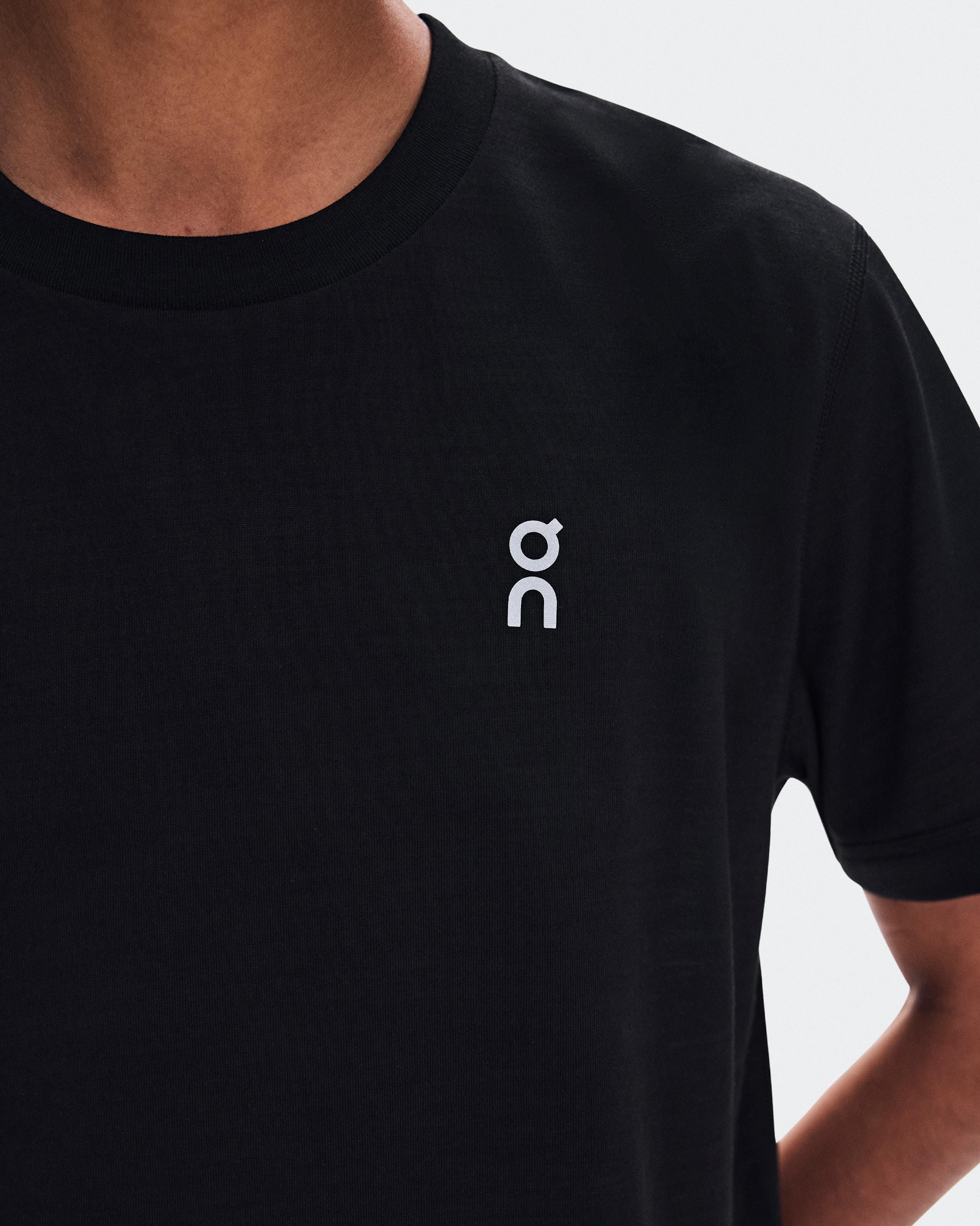 Женская укороченная футболка Train-T Crop, цвет чёрный (Black) — фото 6