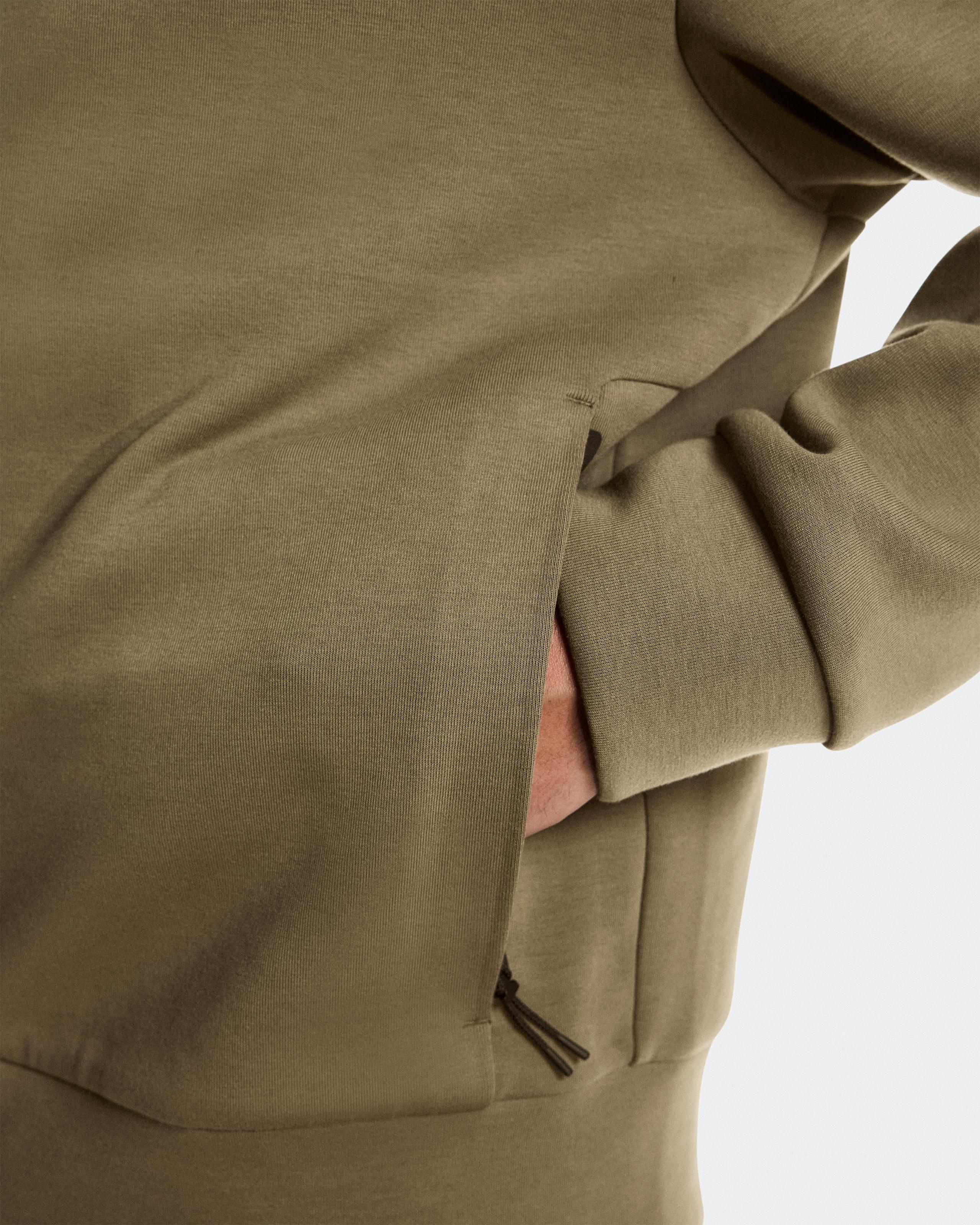 Мужская худи на молнии On Focus Tech Zip Hoodie, Kalamata — фото 8