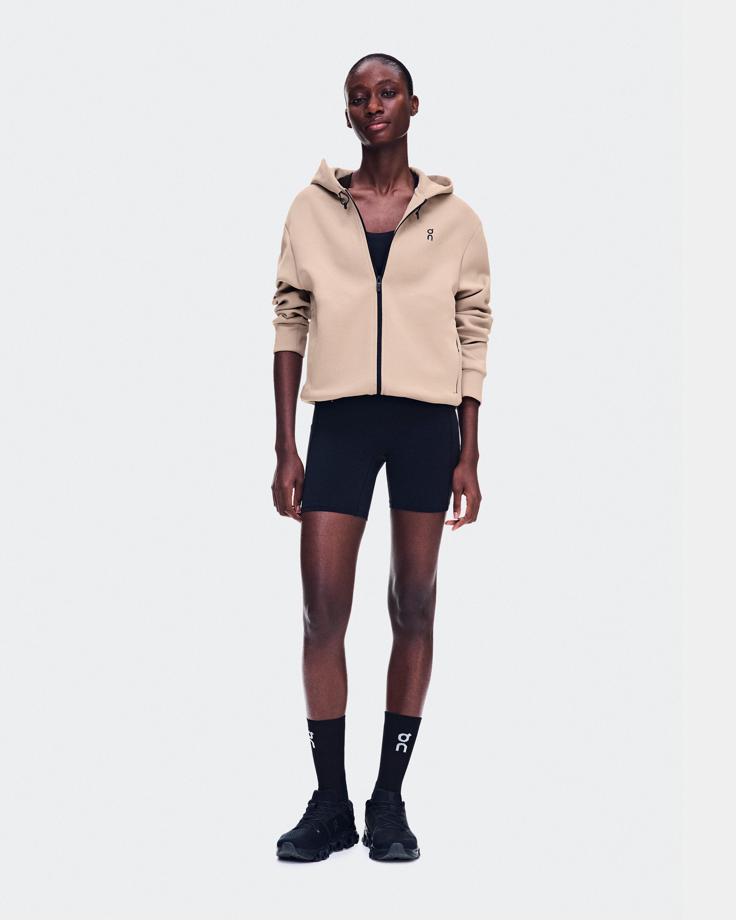 Focus Tech Zip Hoodie Desert