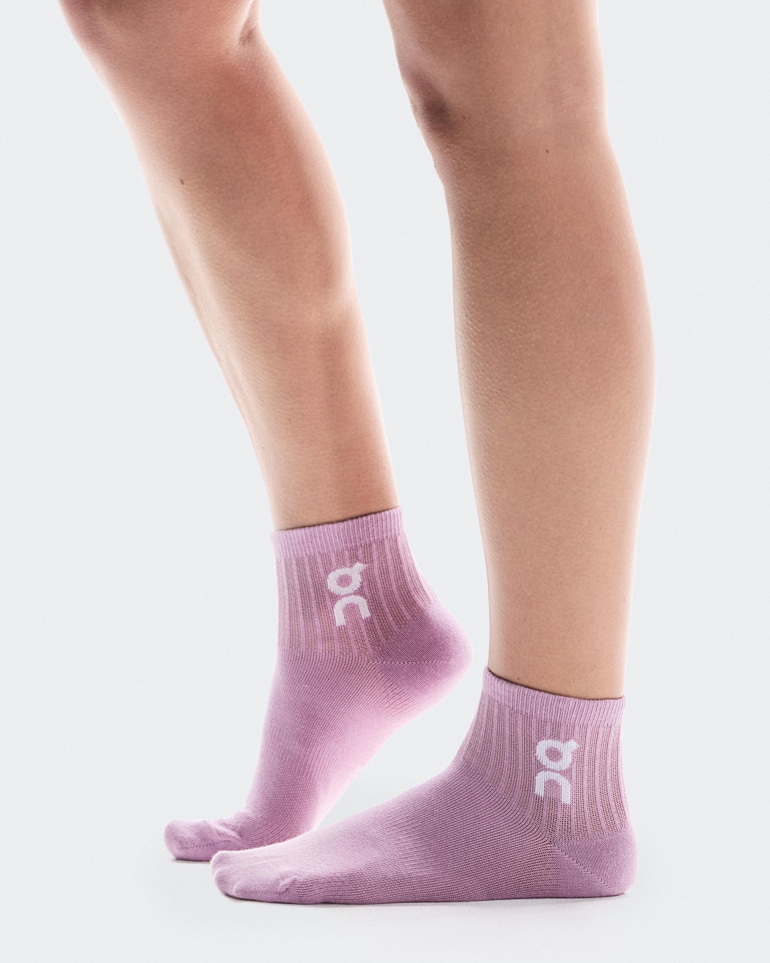 Носки Logo Sock Mid 3P, лилово-розовый/лавандовый (3 пары) — фото 2