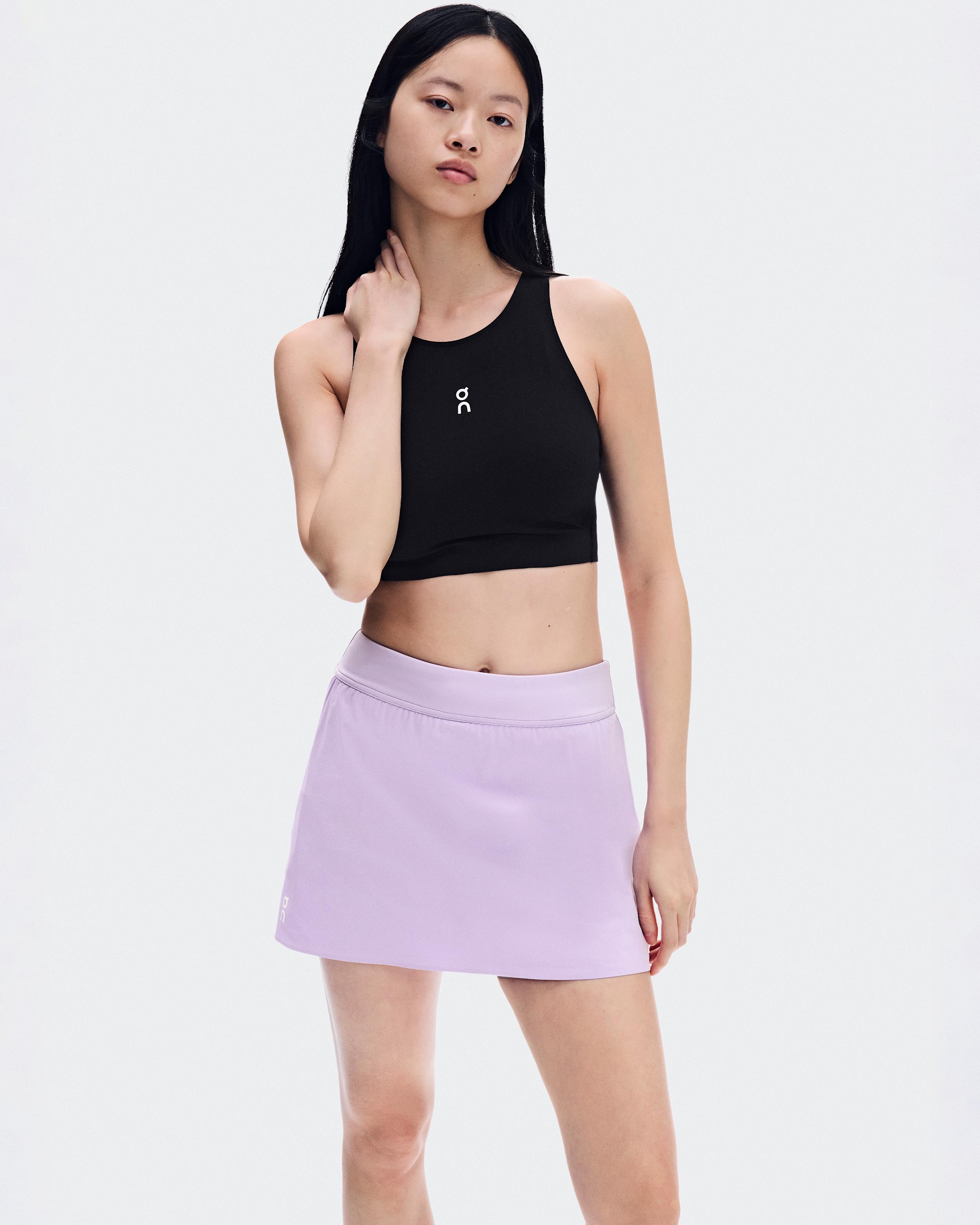 Женская юбка On Court Skirt Split, Bloom — фото 2