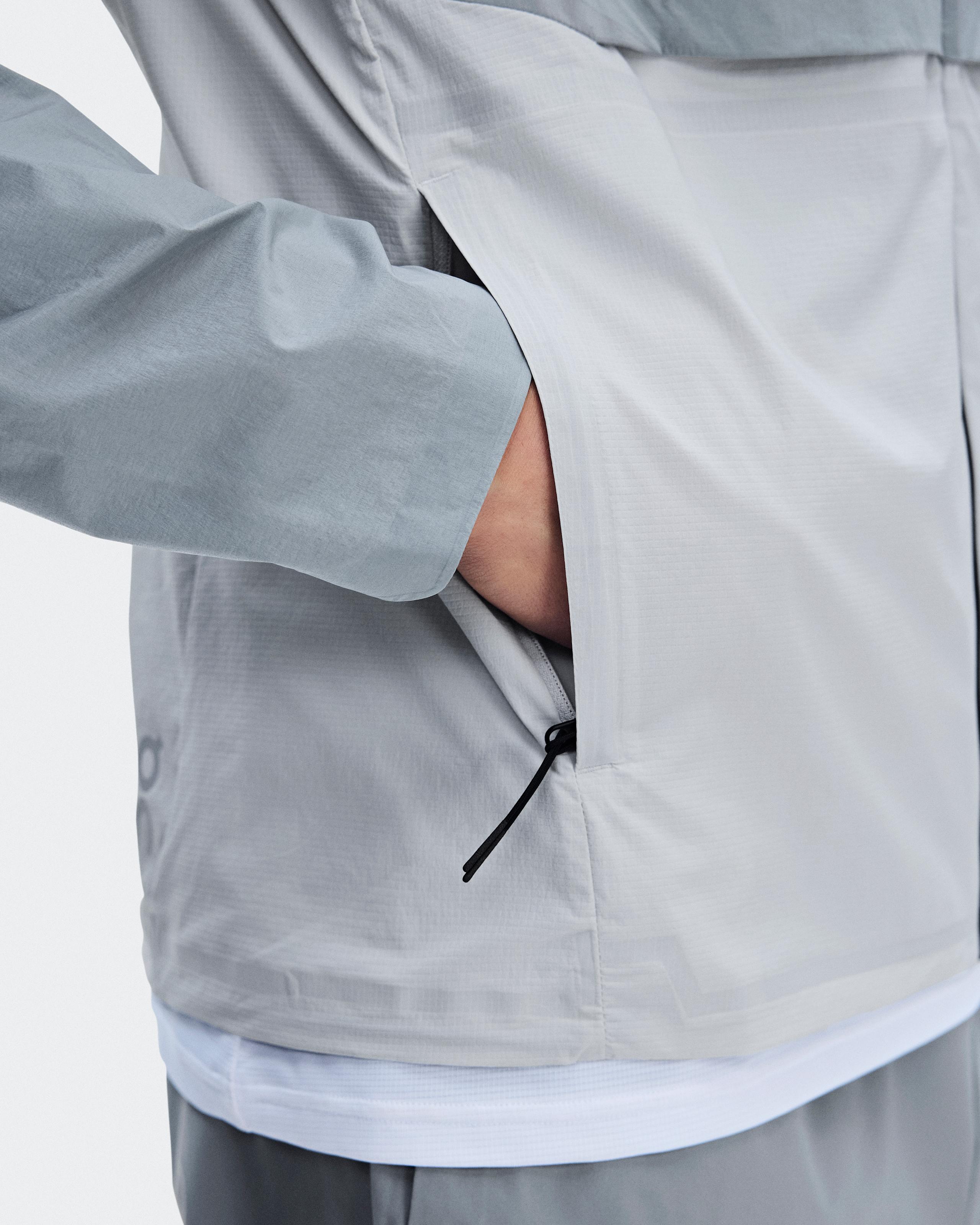 Куртка On Core Jacket мужская, светло-бежевая с ледяным голубым — фото 7