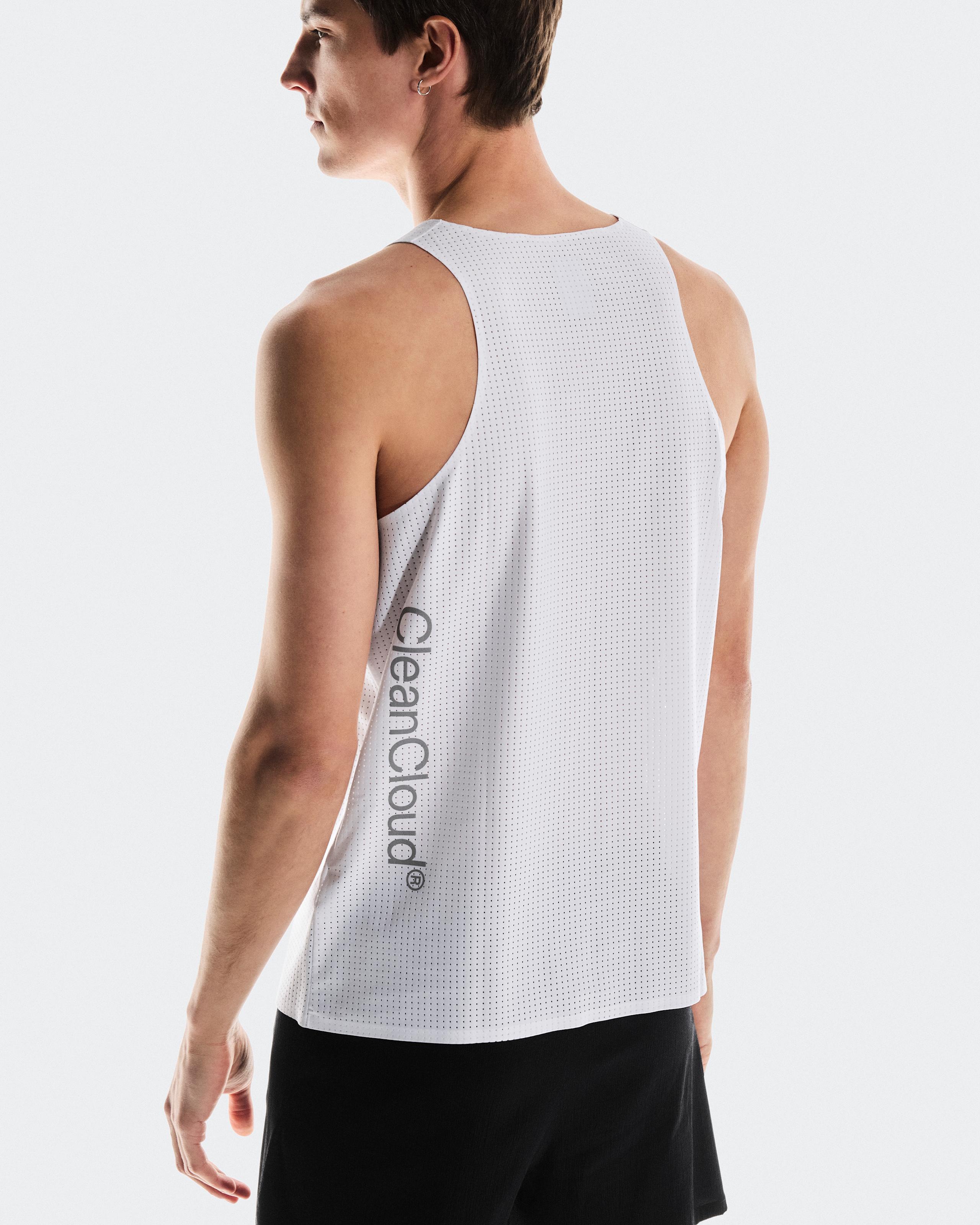 Мужская майка On Pace Tank, White — фото 5