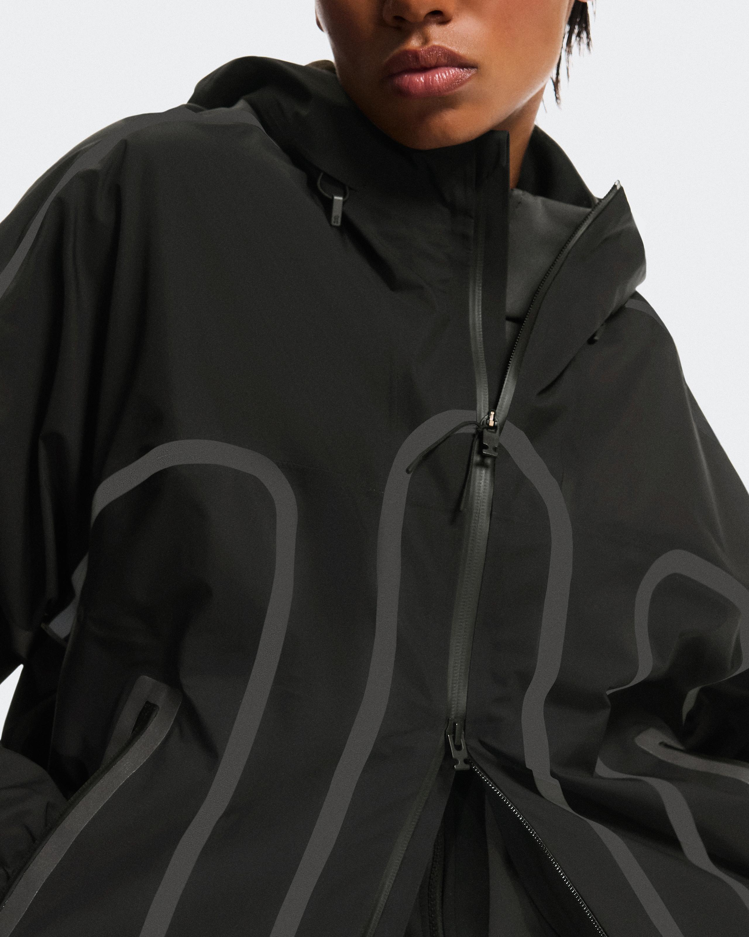 Куртка On Waterproof Jacket IKON, Black — фото 8