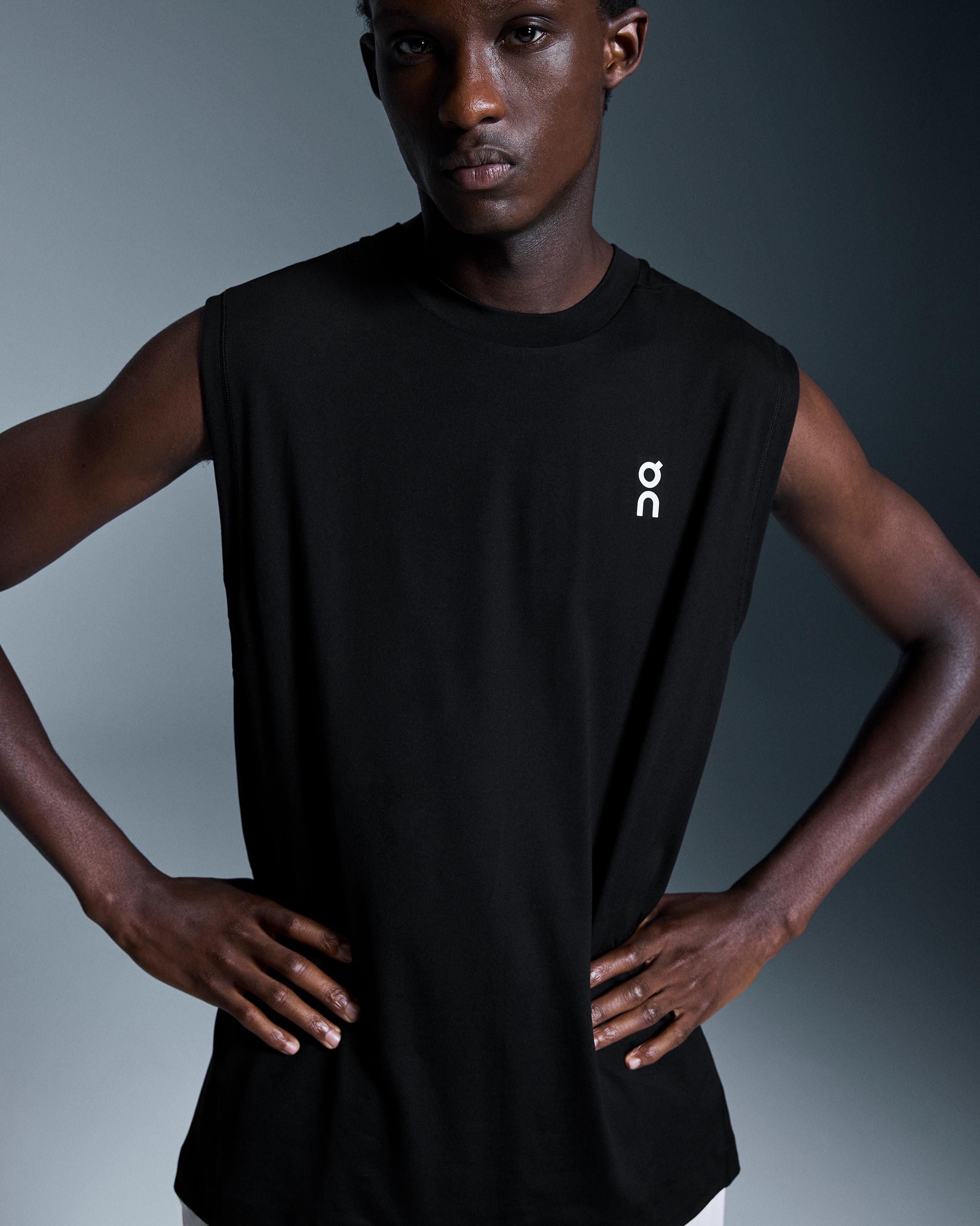 Мужская майка On Courtside Tank, Black — фото 5
