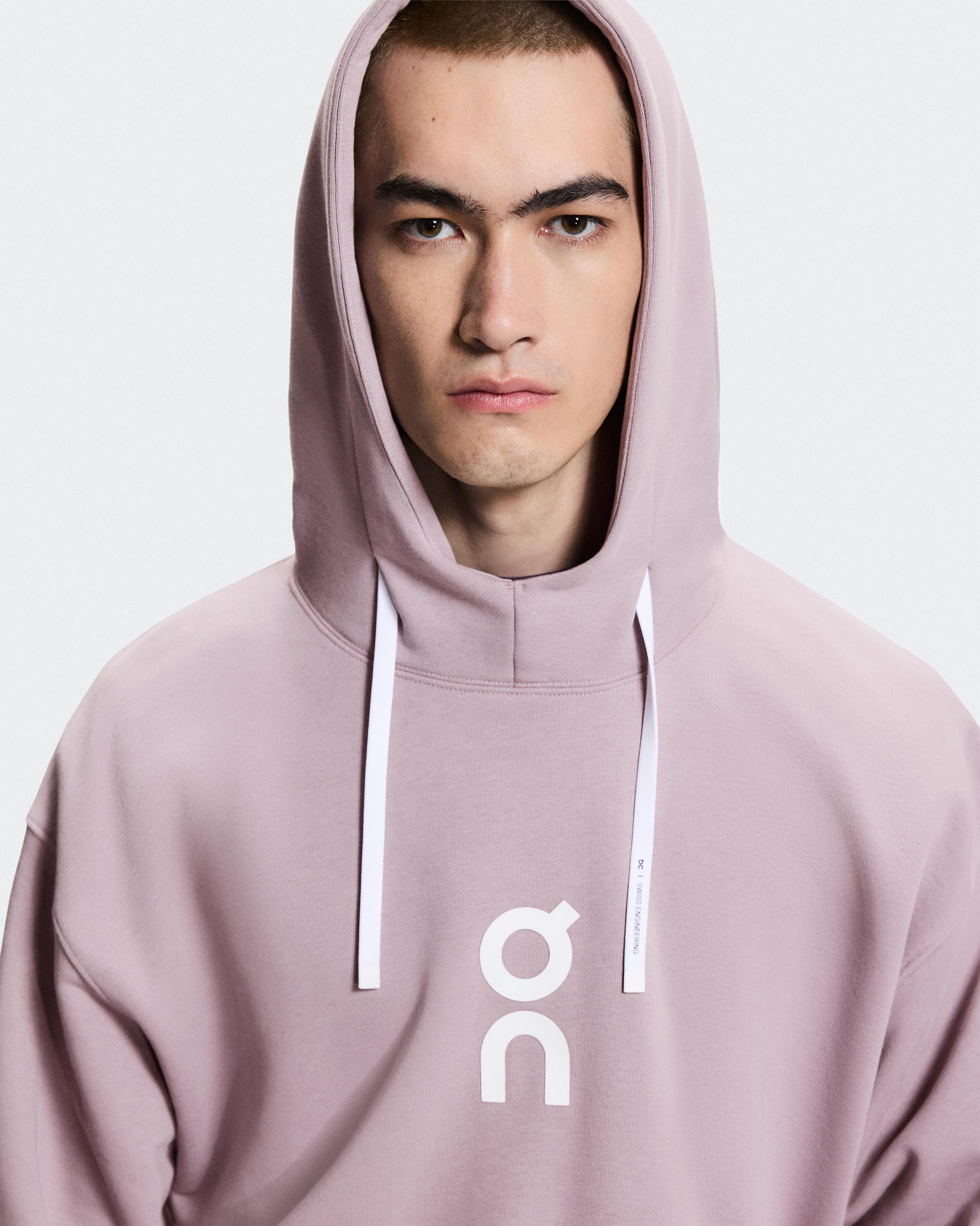 Мужское худи On Club Hoodie, Heron — фото 4