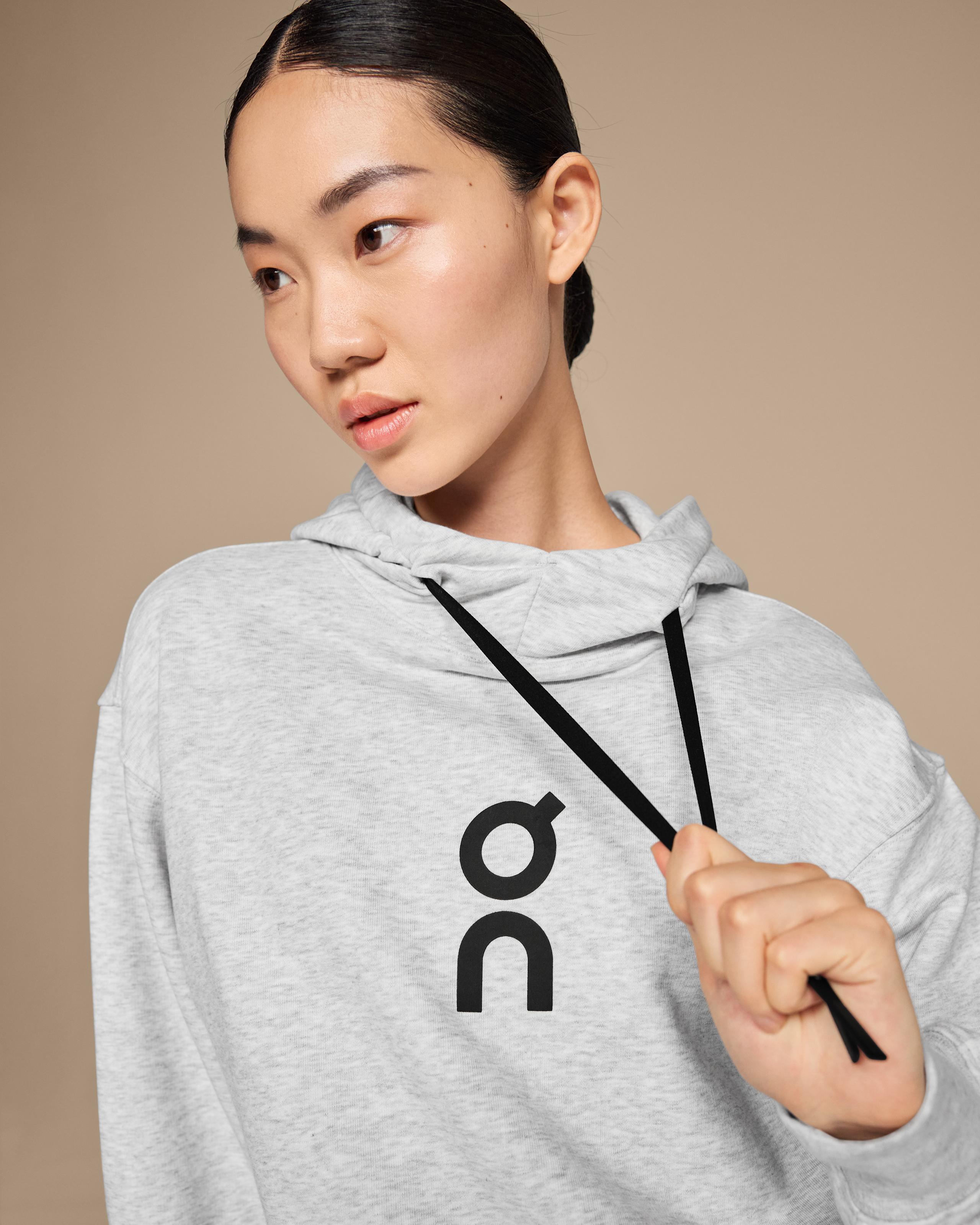 Женская толстовка On Club Hoodie, серая — фото 2