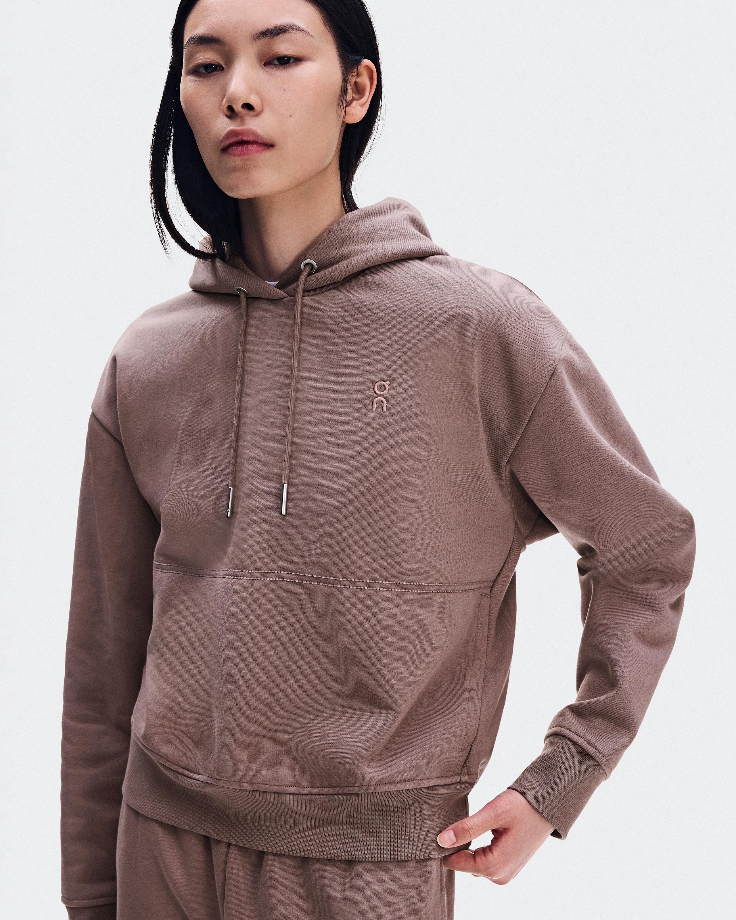 Женская худи On Club Collective Hoodie, Clove — фото 2
