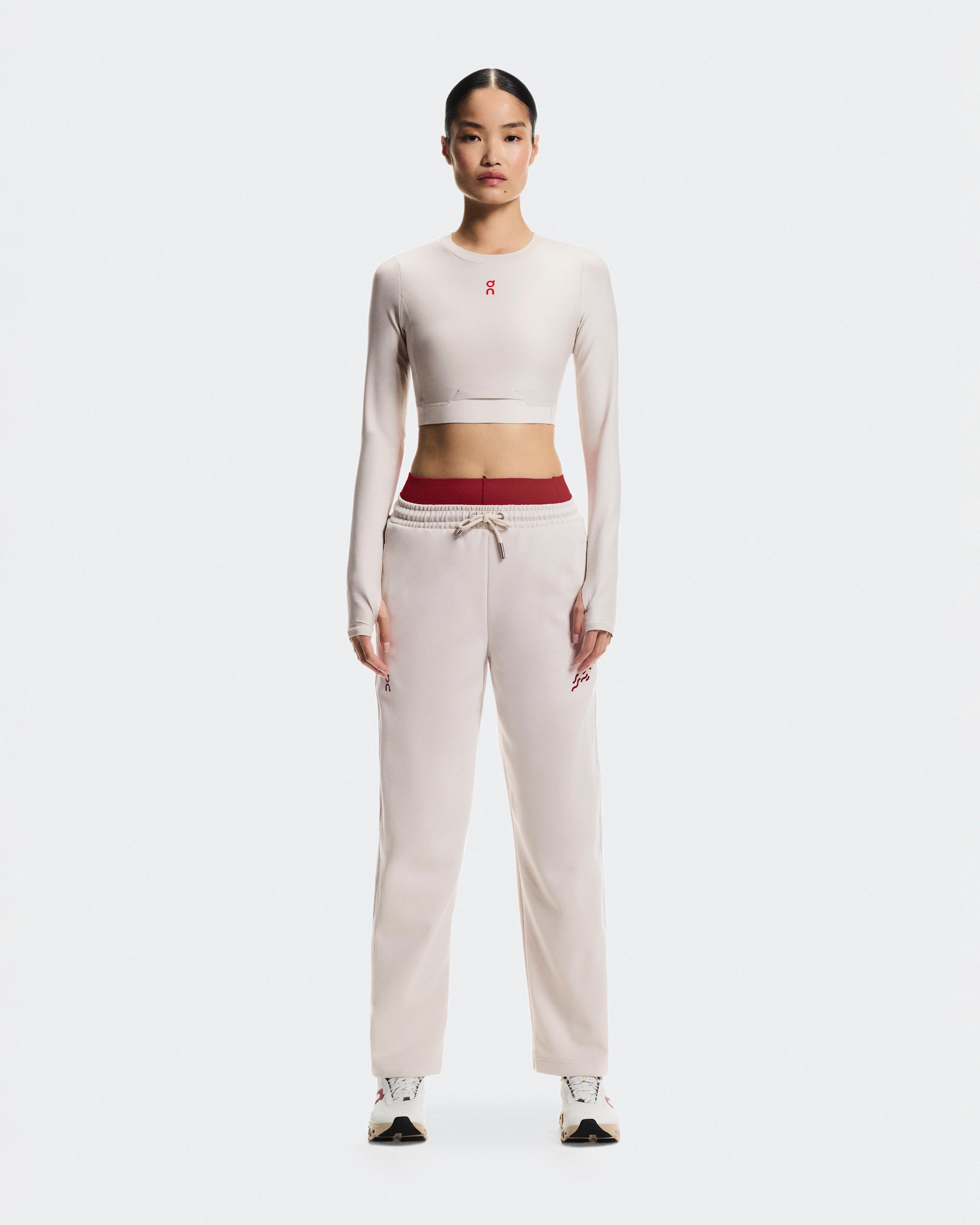 Train Long Sleeve Crop Year of the Horse Pearl