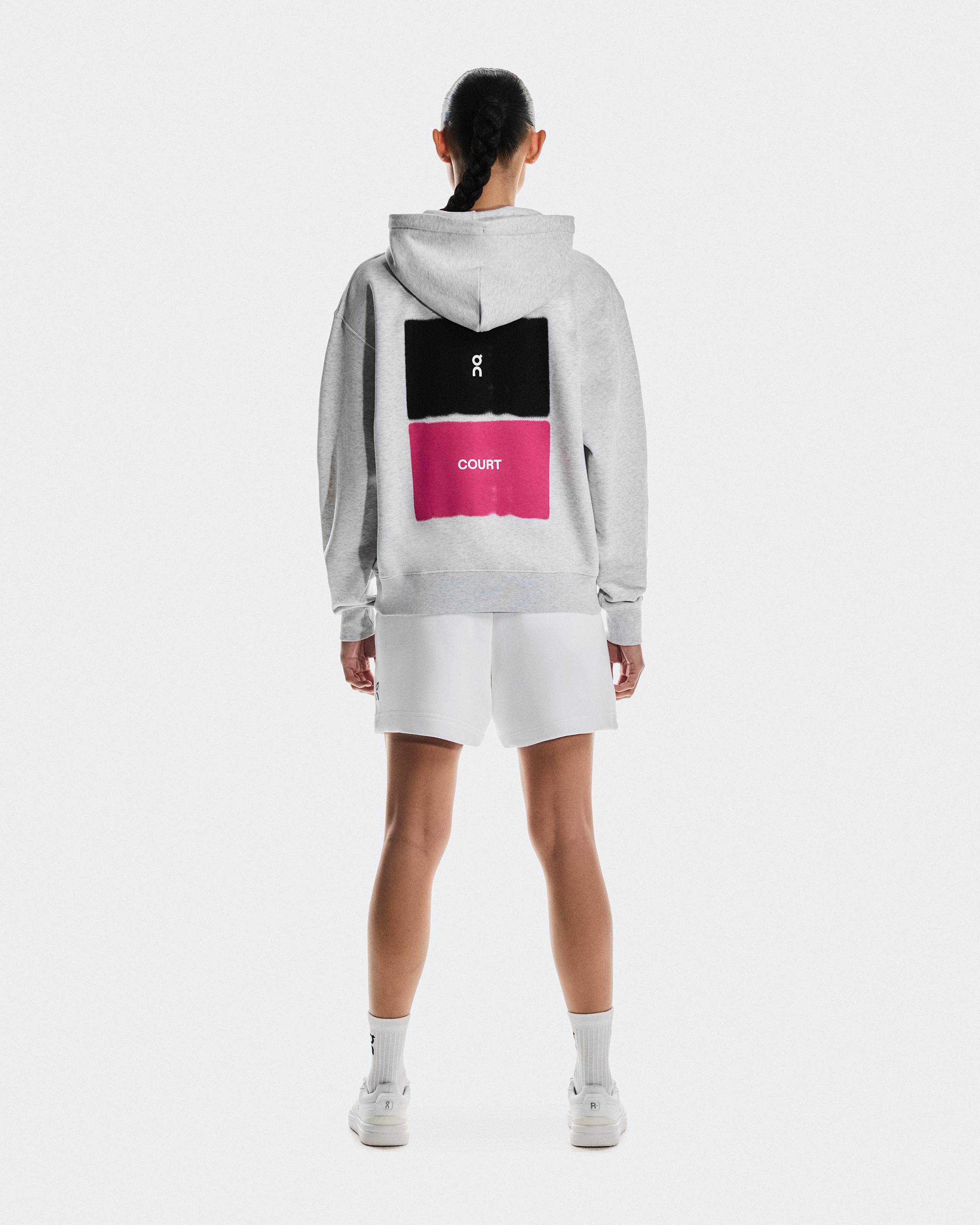 Женская худи On Club Hoodie Court, Crater — фото 2
