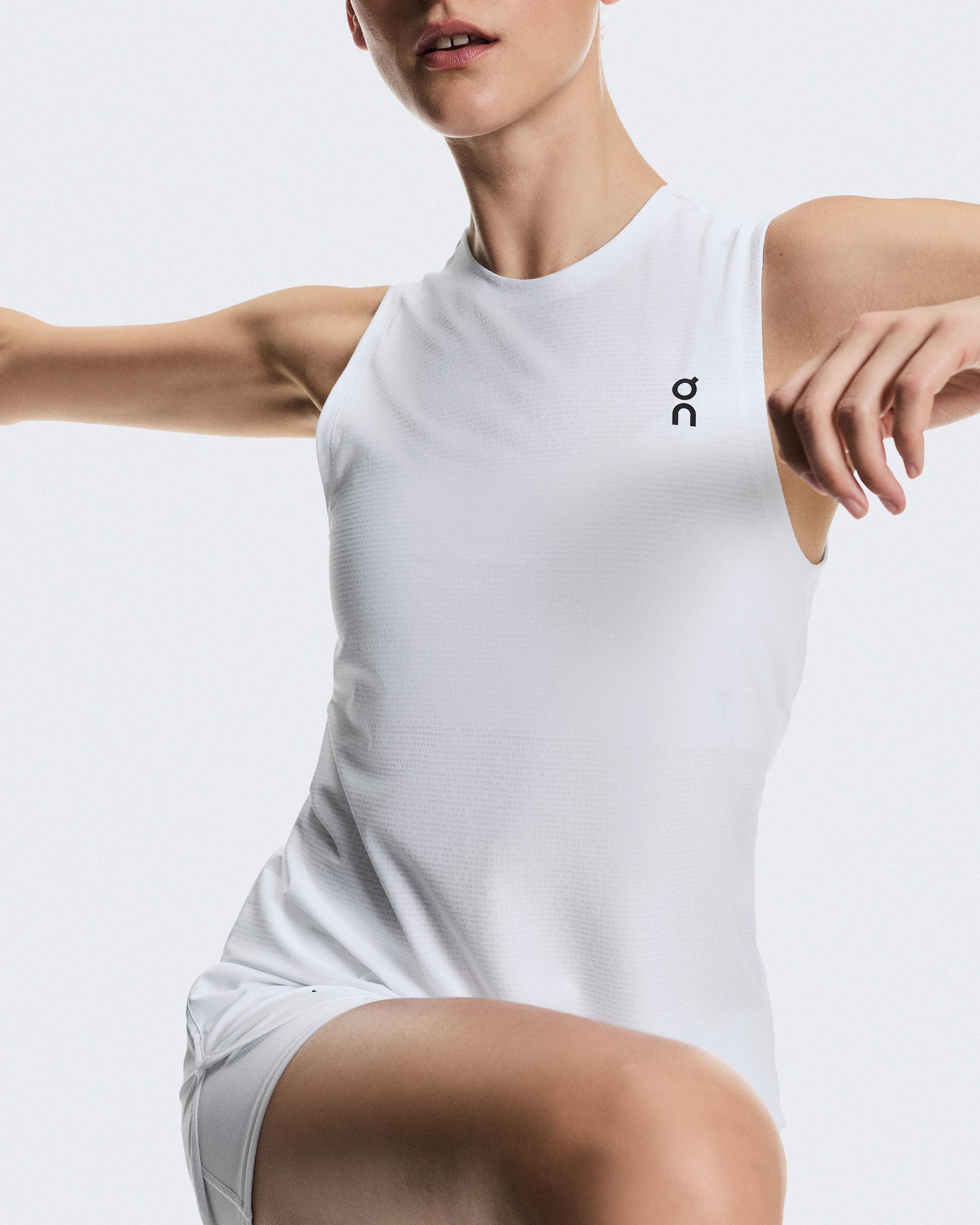 Женская майка On Court Tank, White — фото 7