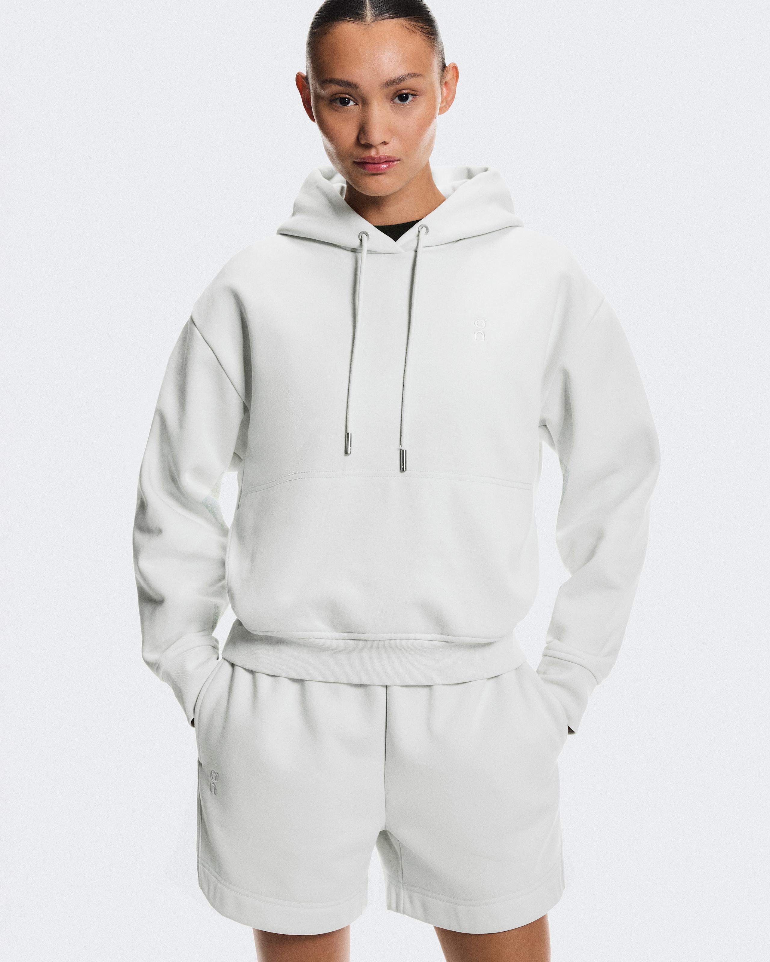 Женское худи On Club Collective Hoodie, бледно-голубое — фото 3