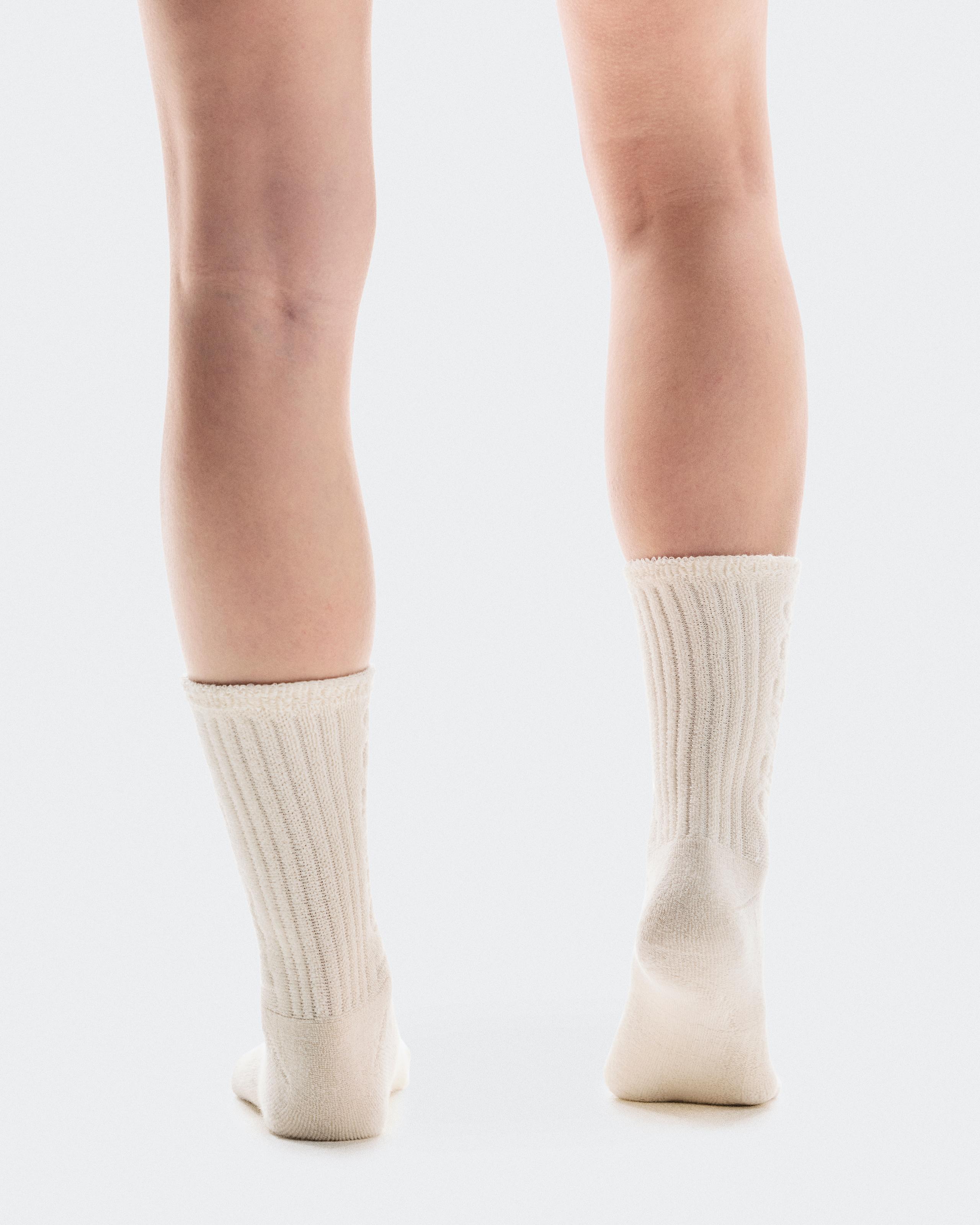 Носки Socks LOEWE слоновая кость — фото 3