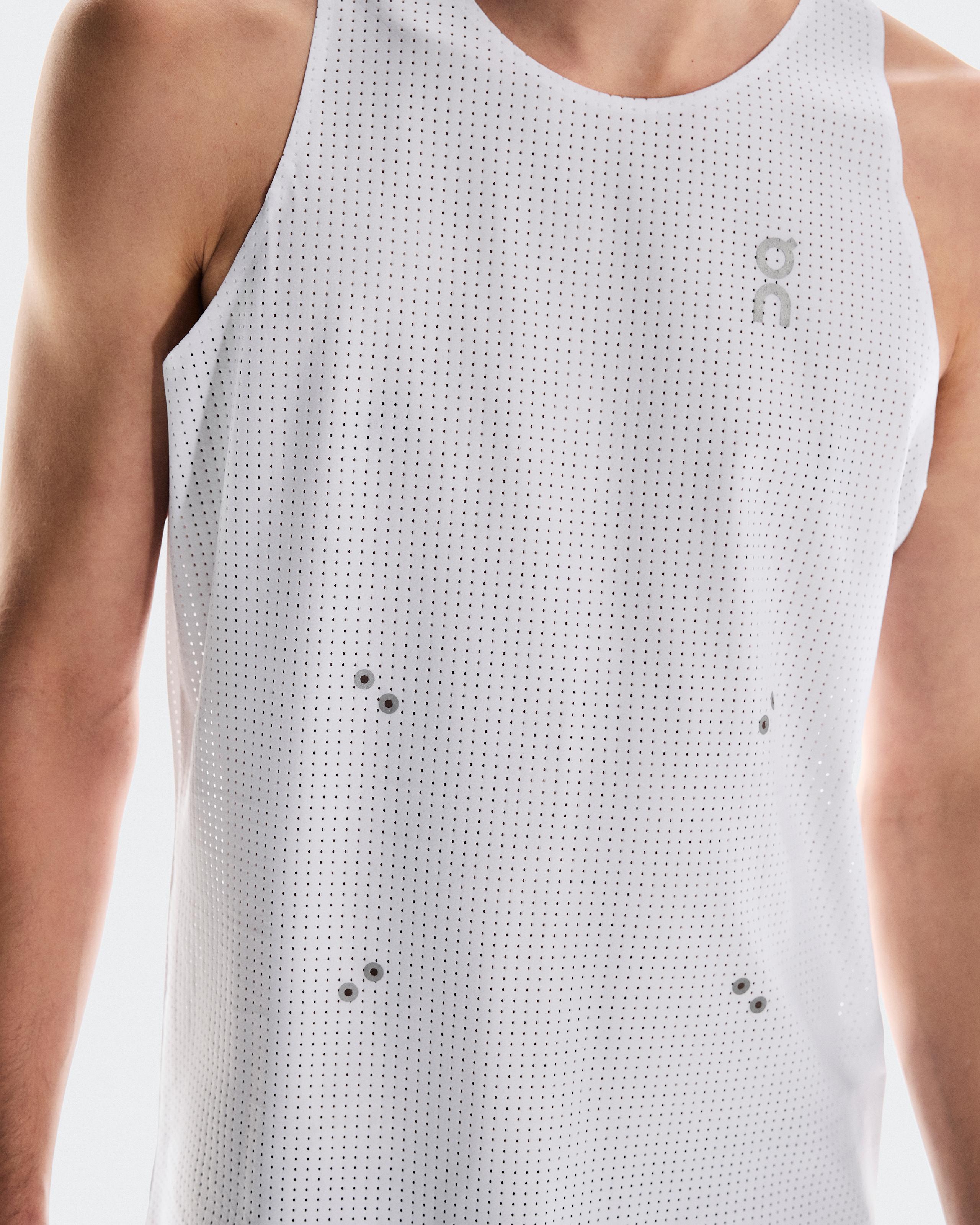 Мужская майка On Pace Tank, White — фото 4