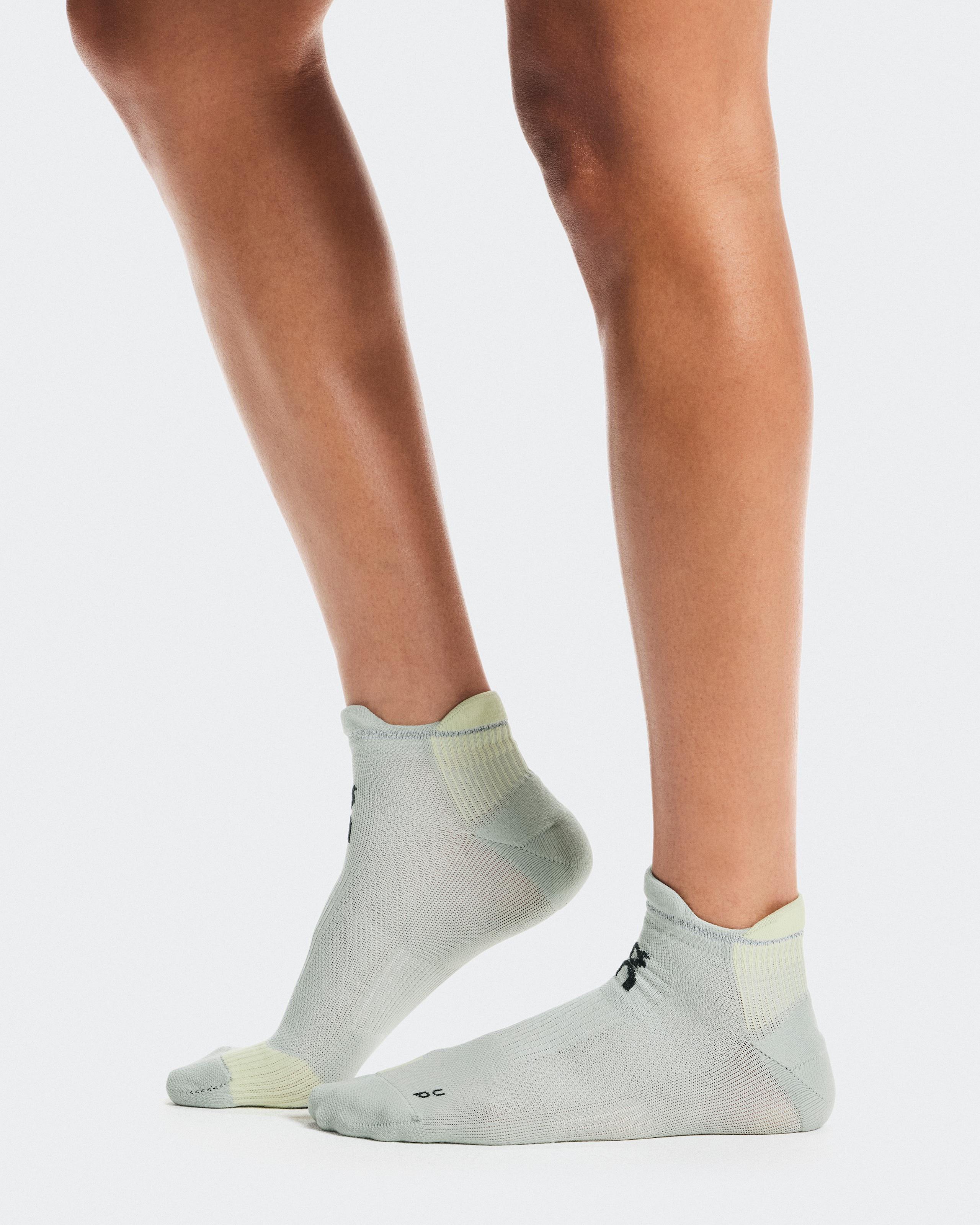 Носки Performance Run Sock Low, Tin / Lemonade — фото 2