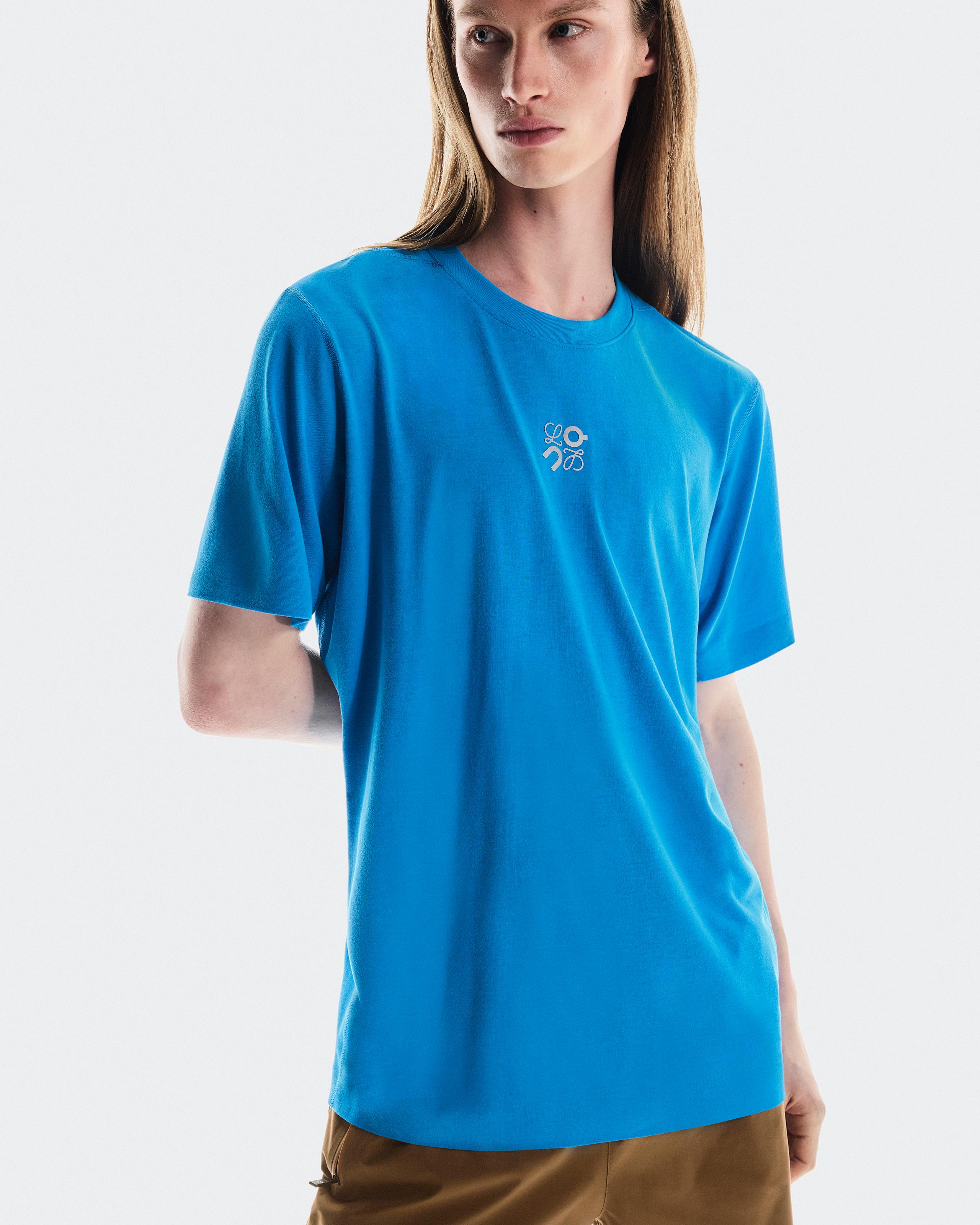 Футболка Active T-Shirt LOEWE, синяя — фото 3