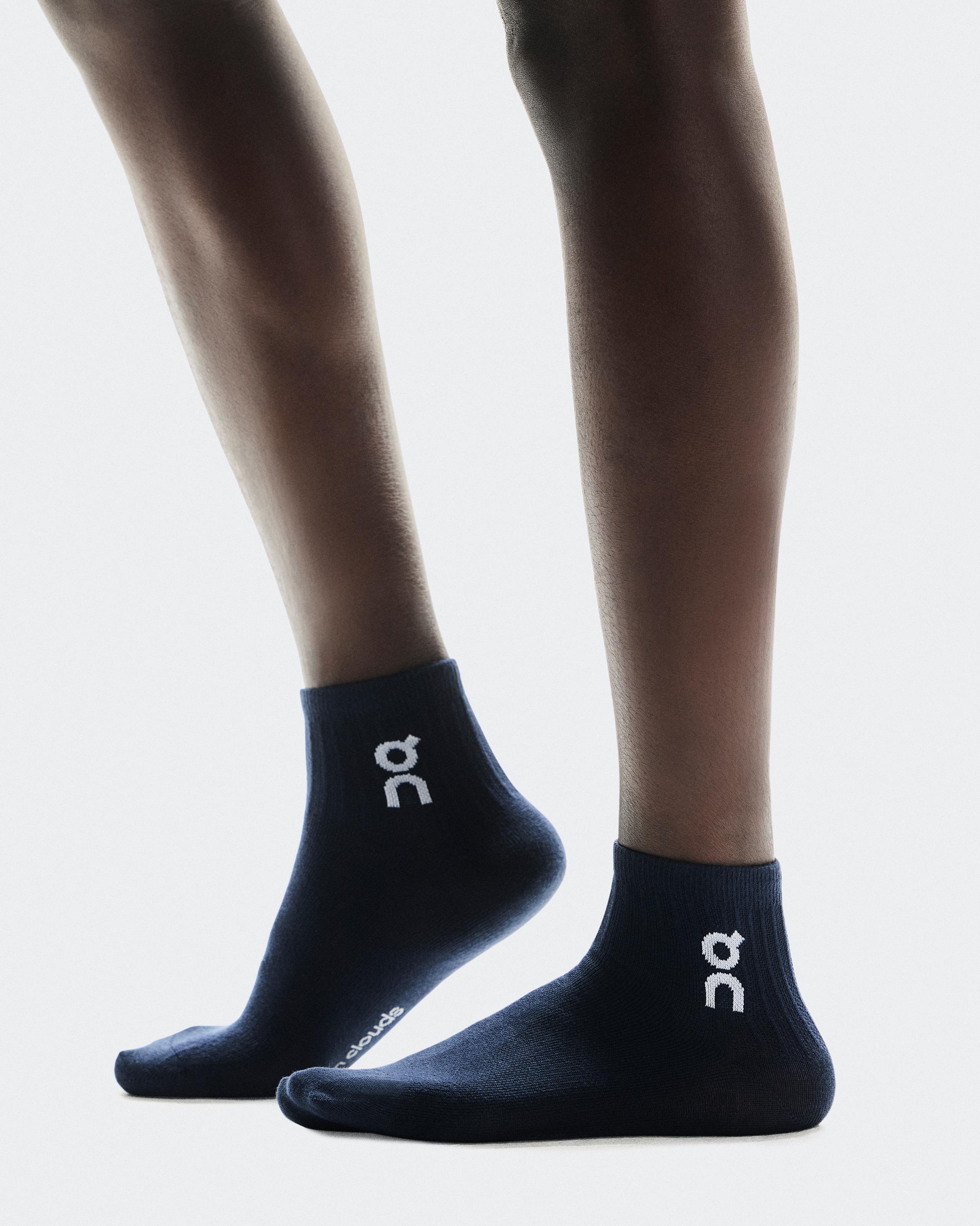 Носки Logo Sock Mid 3P, тёмно-синие (3 пары) — фото 2
