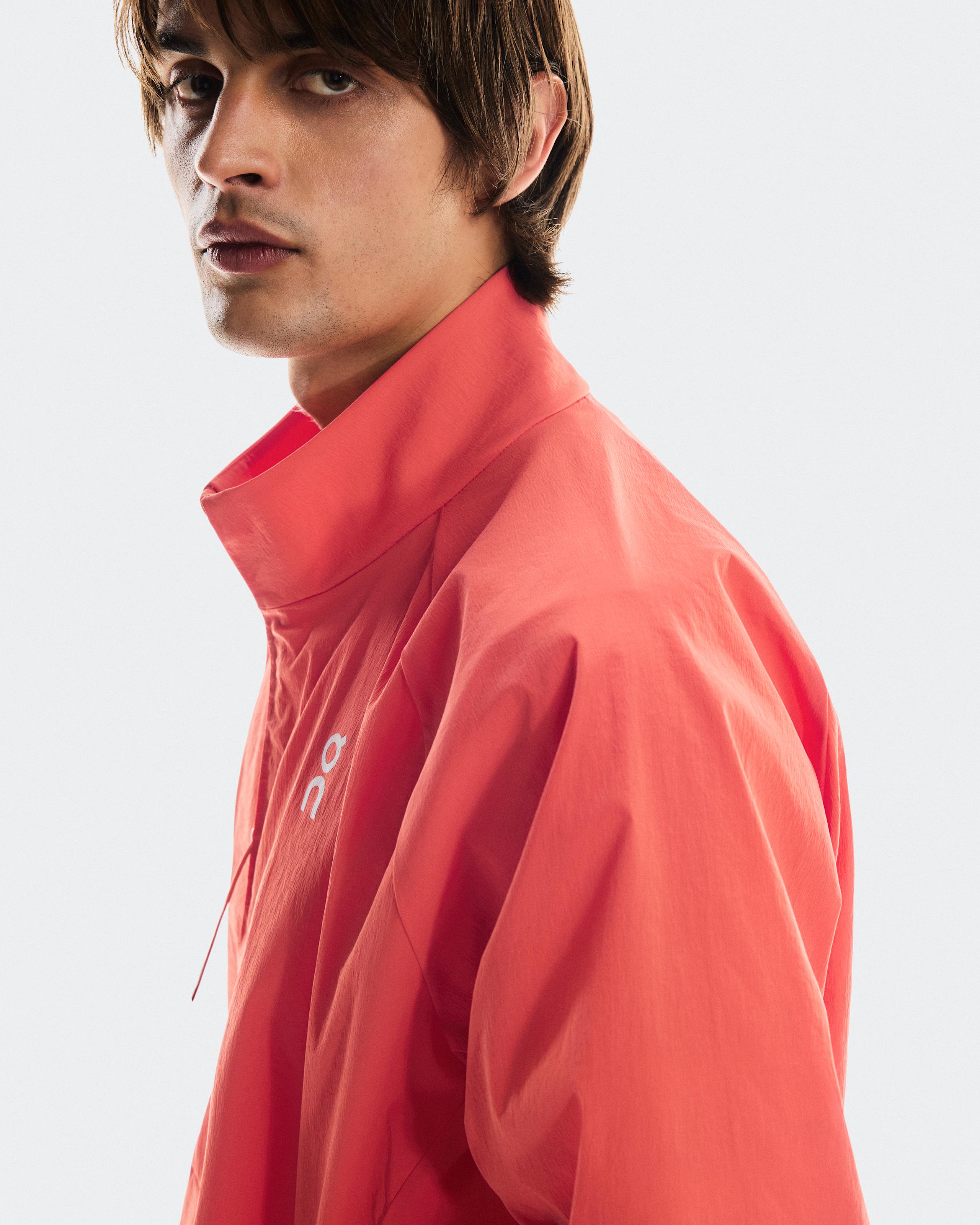 Мужская куртка All-Day 1/2 Zip Jacket, коралловая — фото 6