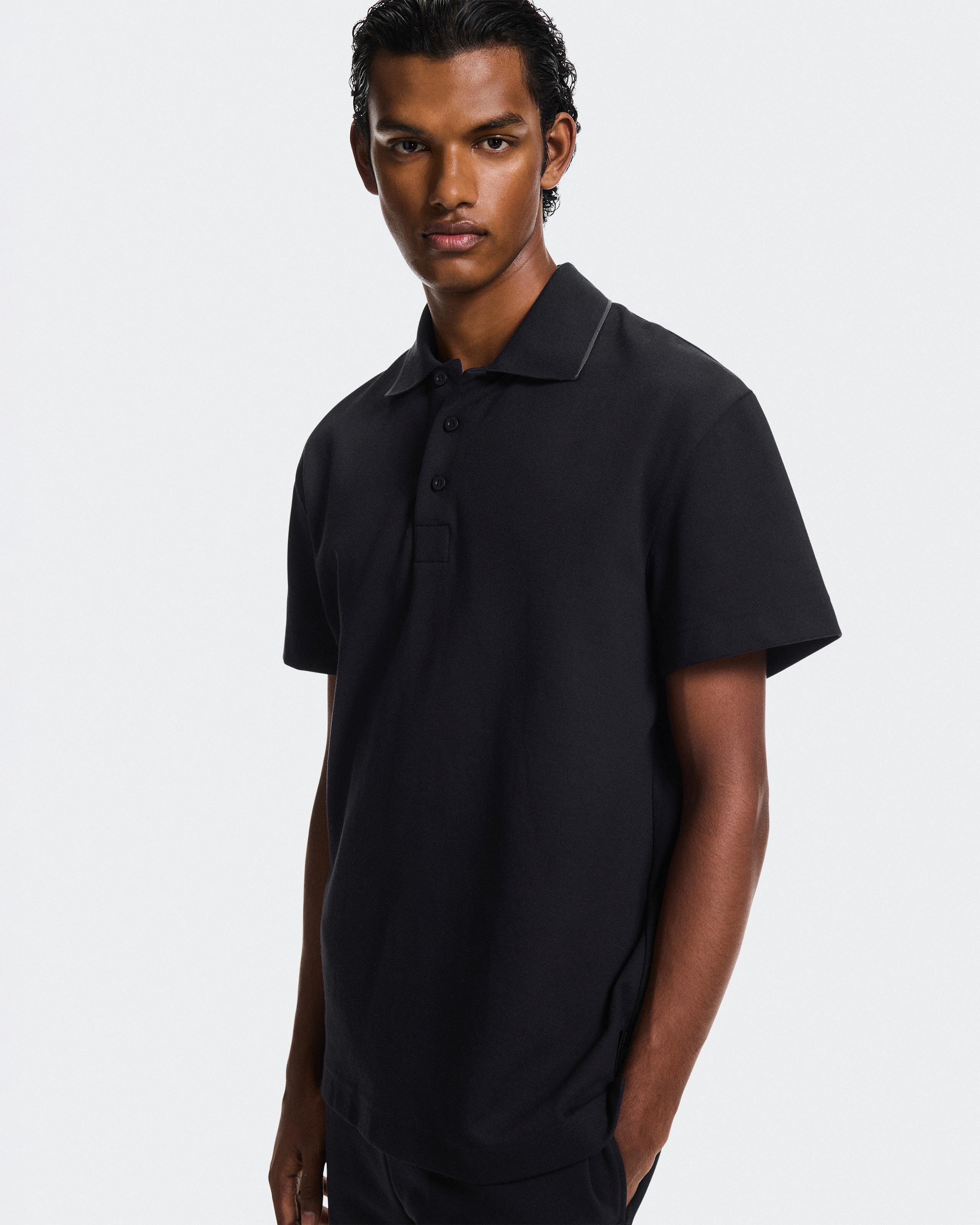 Мужское поло On Courtside Polo, Black / Eclipse — фото 3