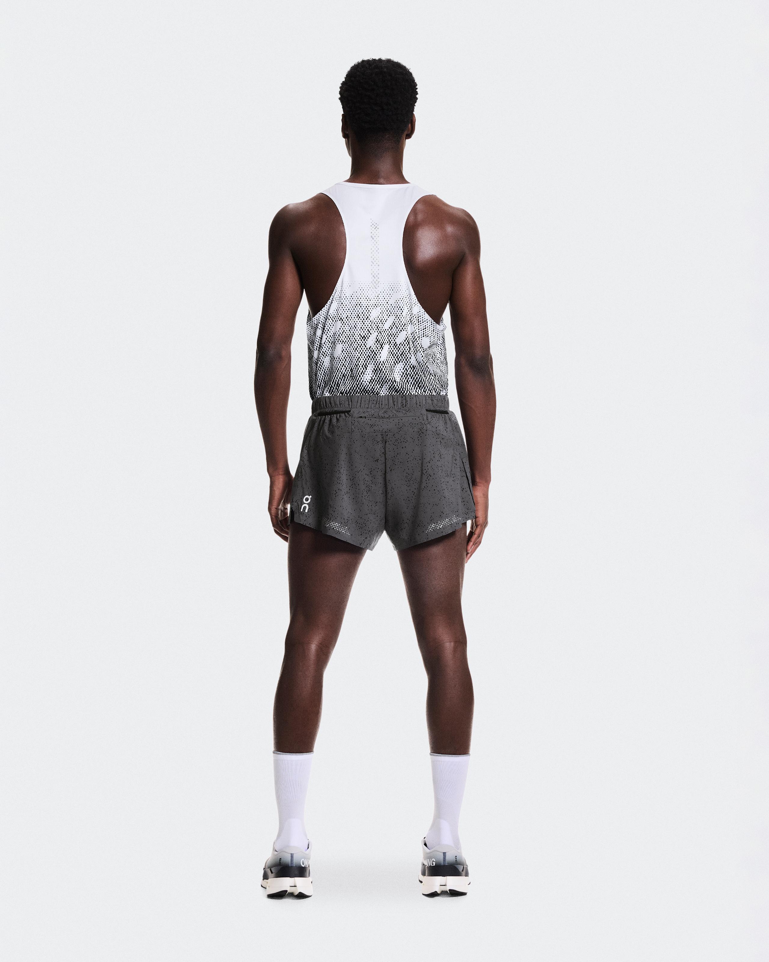 Мужские шорты On Zero Shorts, Iron / Black — фото 2