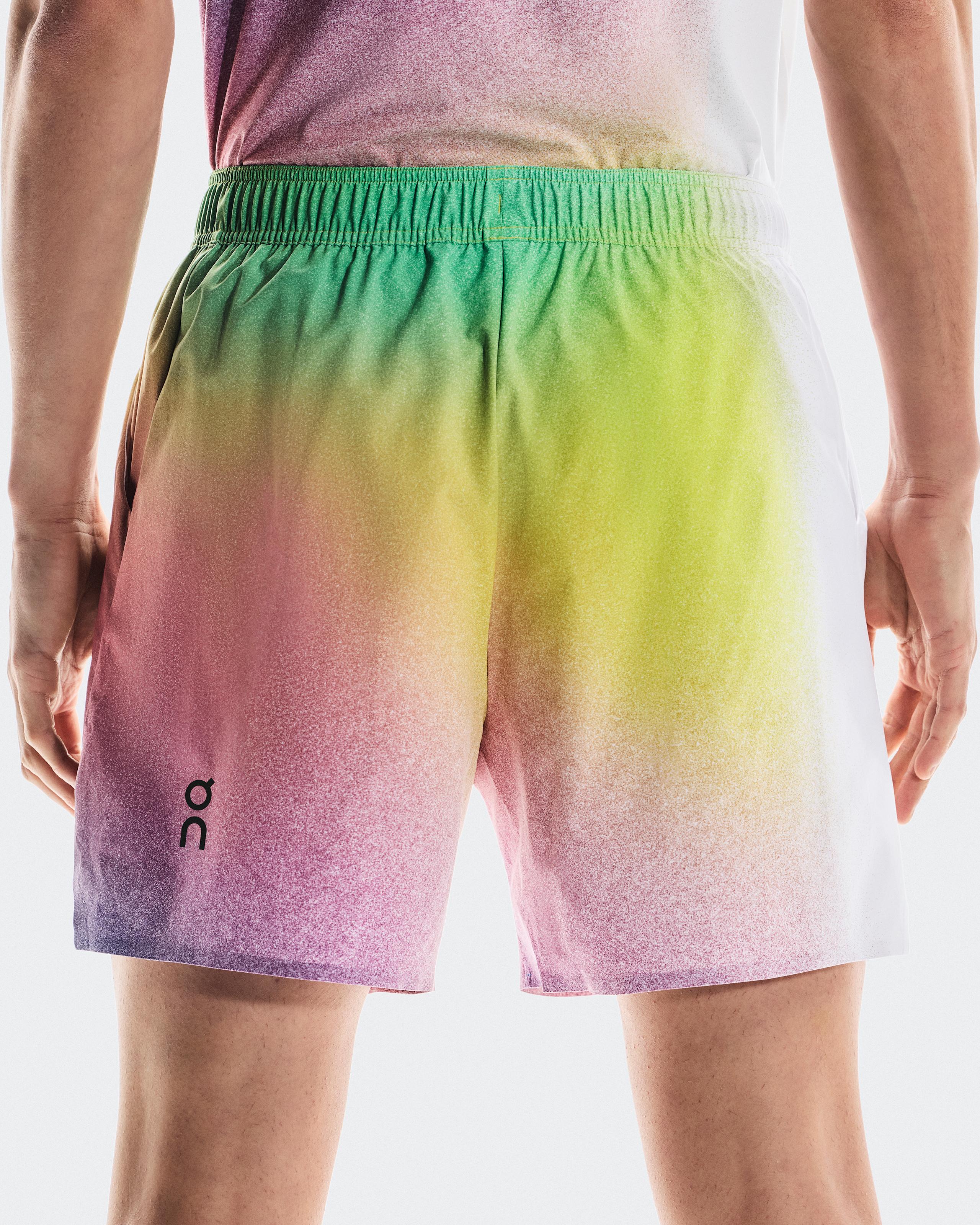 Мужские шорты On Court Shorts, White / Indigo — фото 5