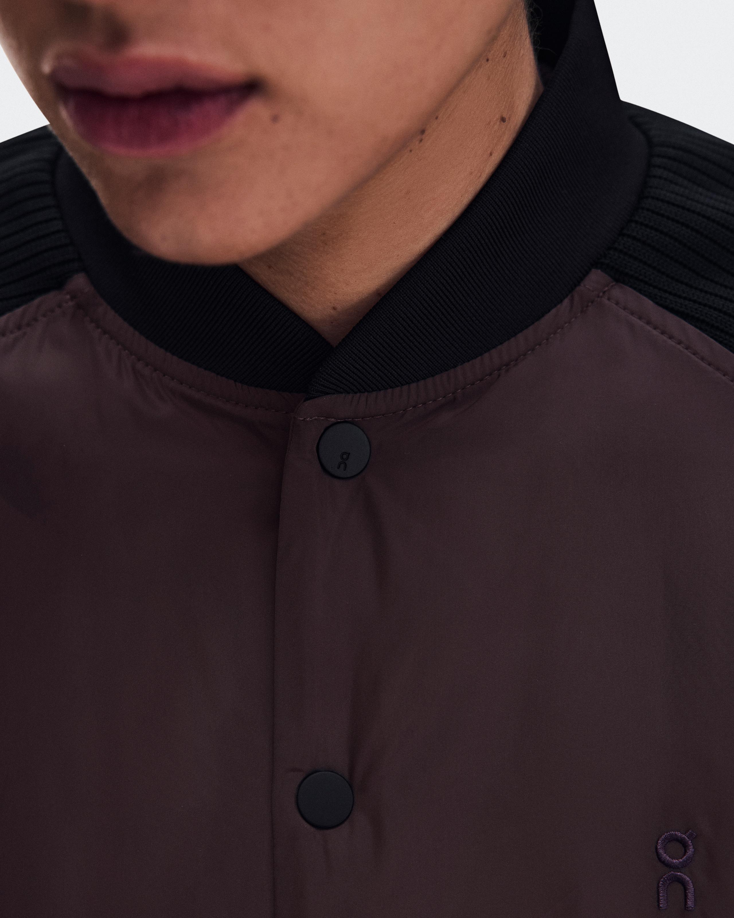 Женская куртка On Courtside Bomber, Mulberry / Black — фото 4