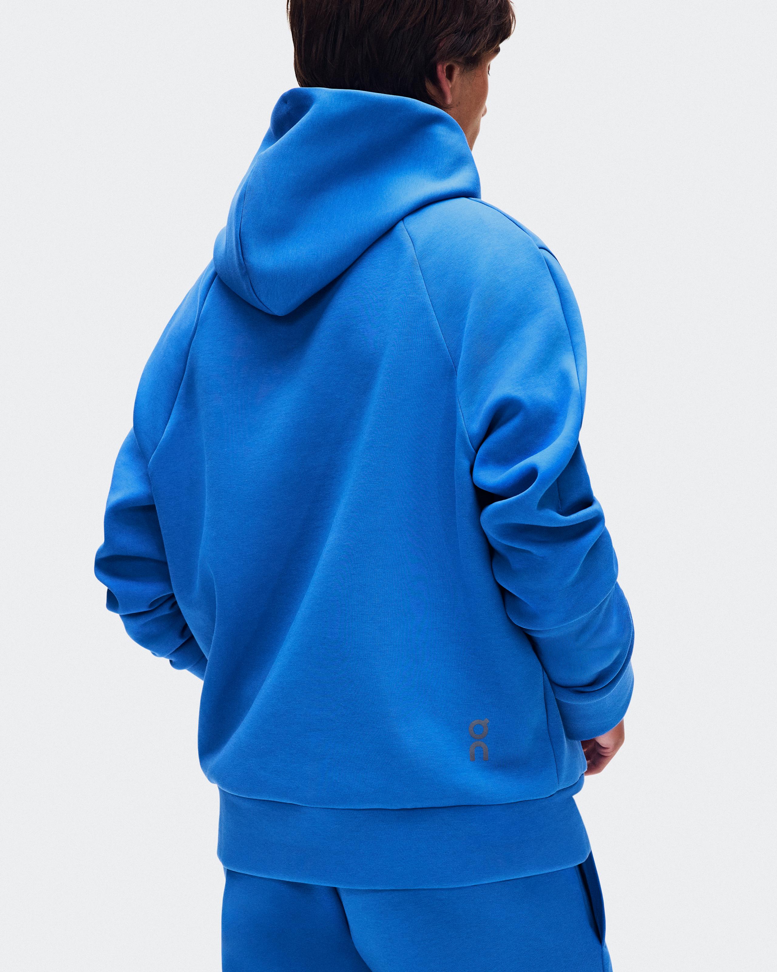 Худи On Focus Tech Hoodie мужское, синий (Jay) — фото 5