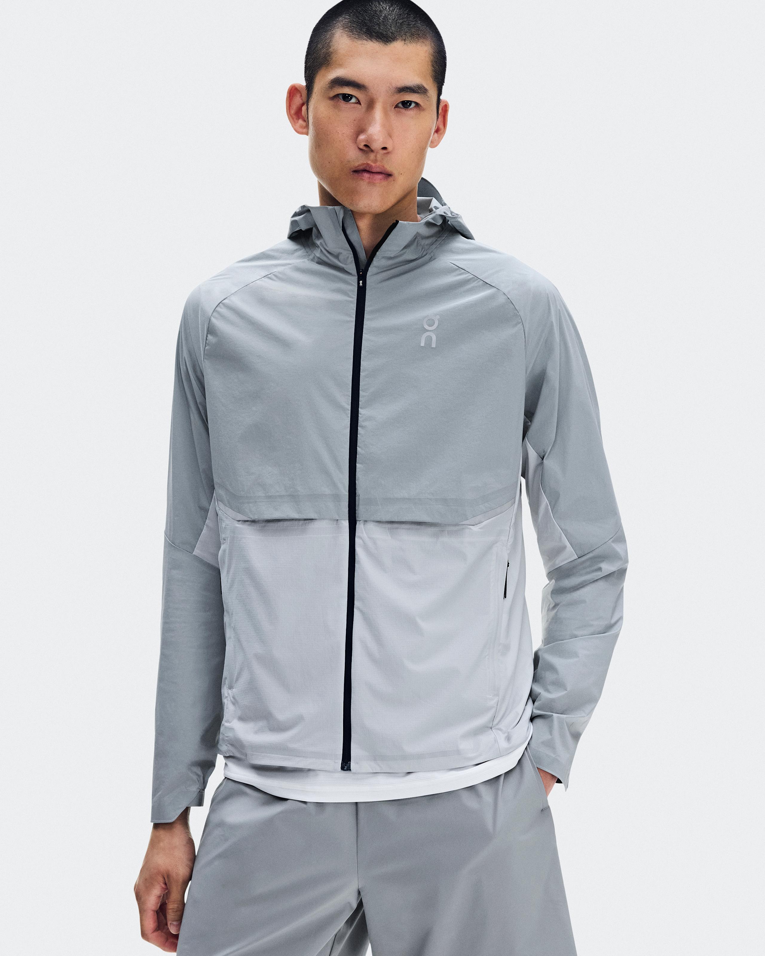 Куртка On Core Jacket мужская, светло-бежевая с ледяным голубым — фото 2
