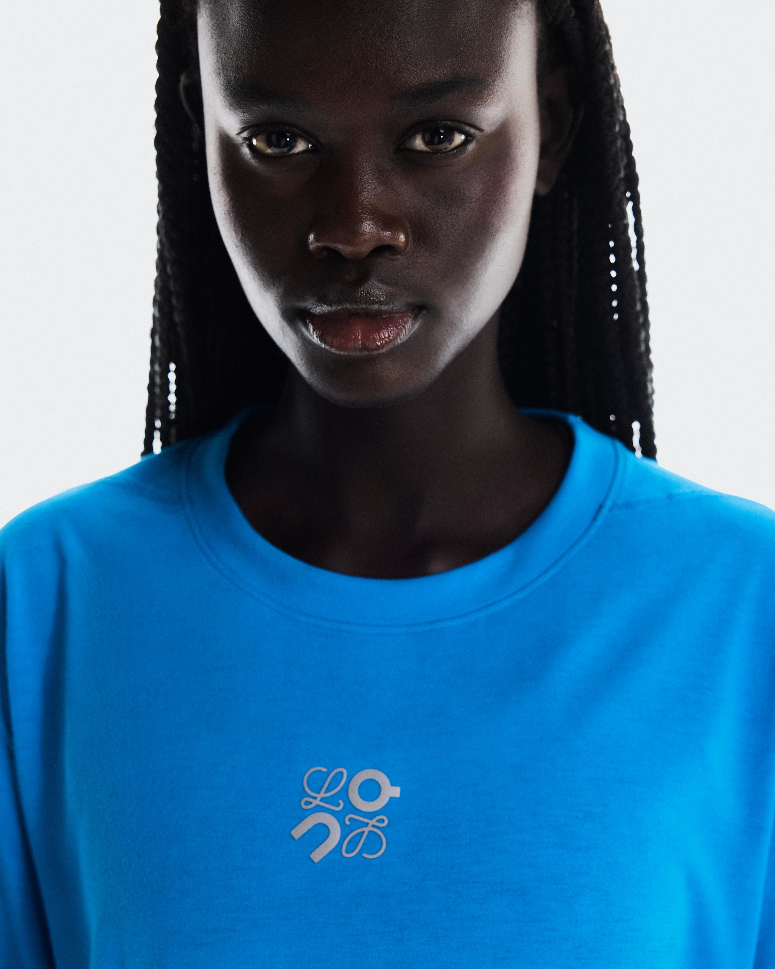 Футболка Active T-Shirt LOEWE, синяя — фото 5