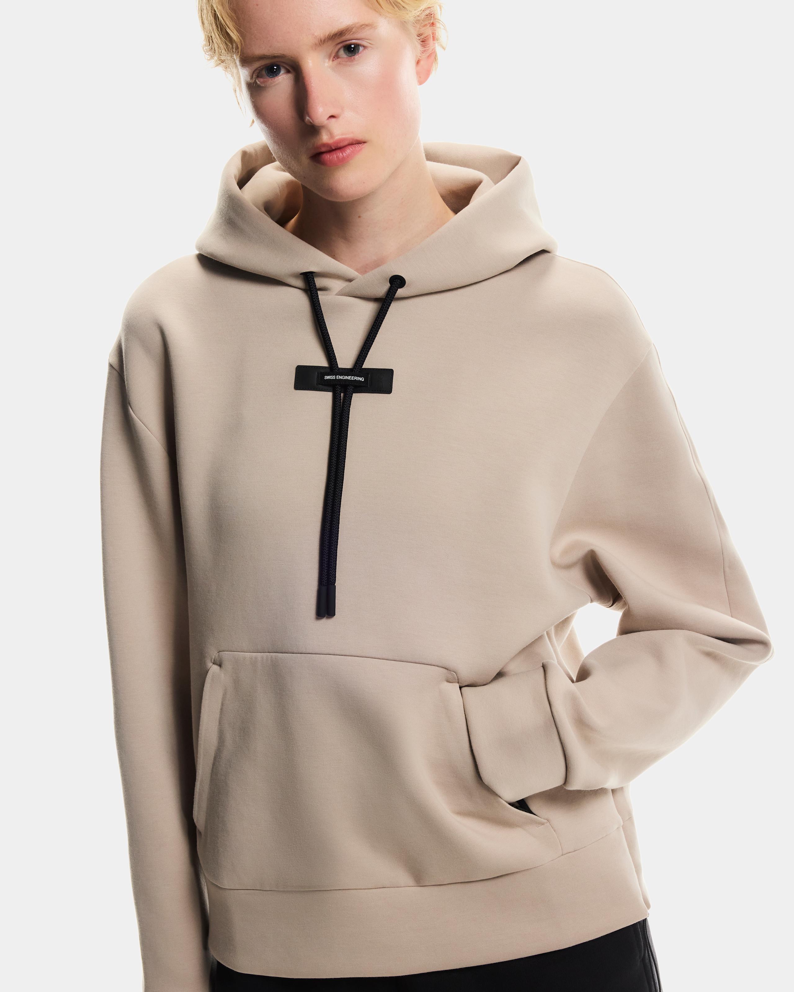 Женское худи On Focus Tech Hoodie, Desert — фото 3