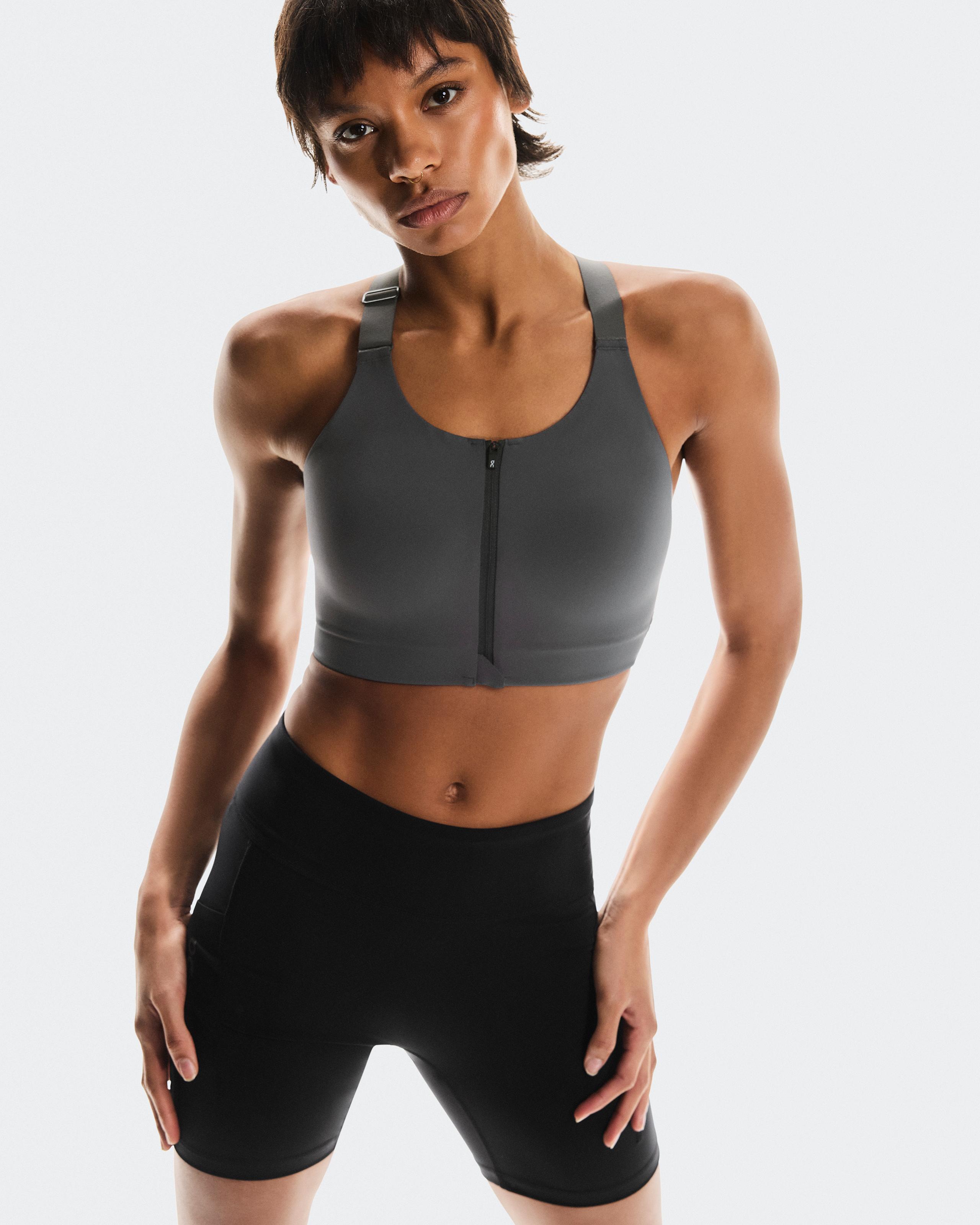 Спортивный бюстгальтер On Endurance Bra Zip, Eclipse — фото 3