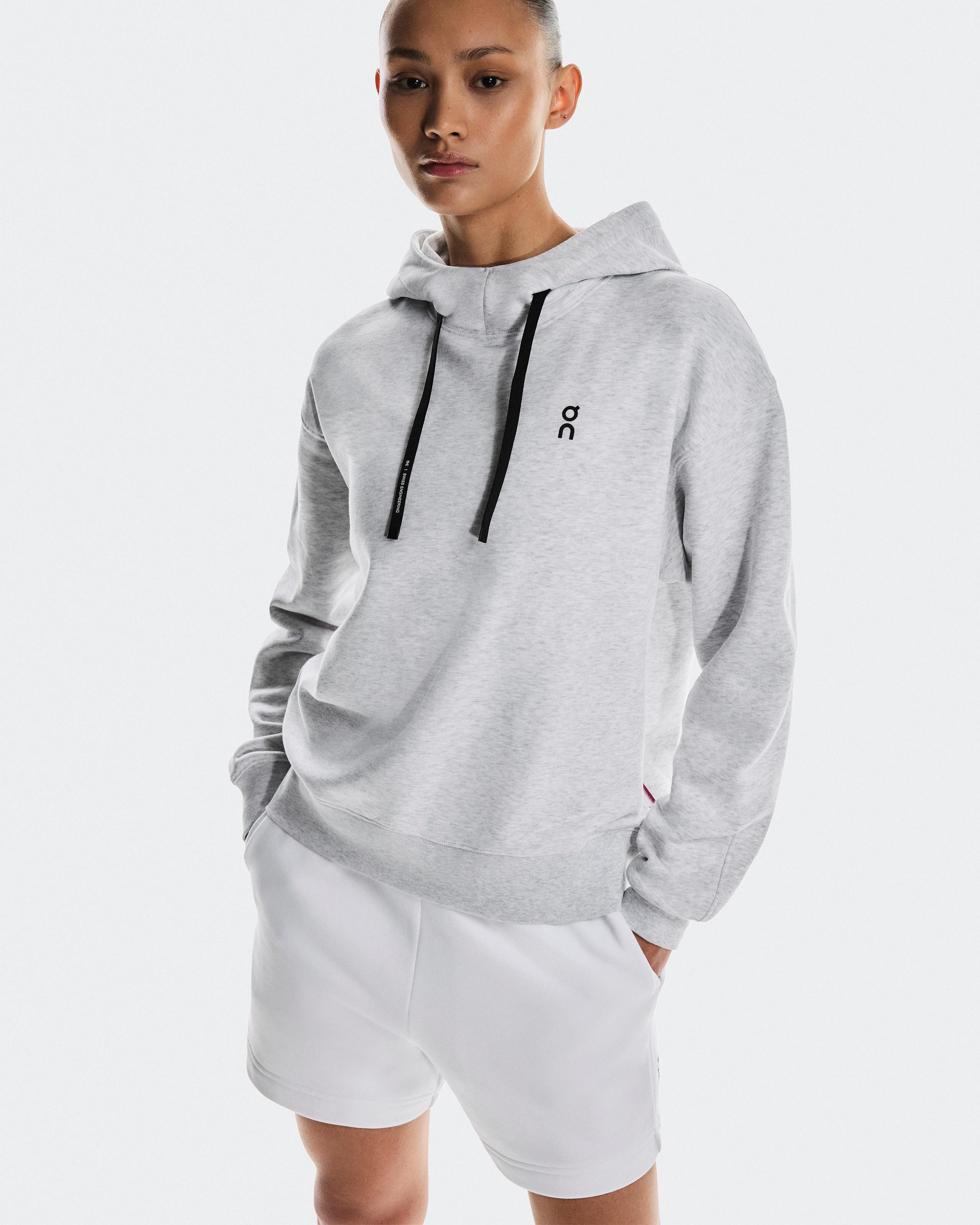 Женская худи On Club Hoodie Court, Crater — фото 3