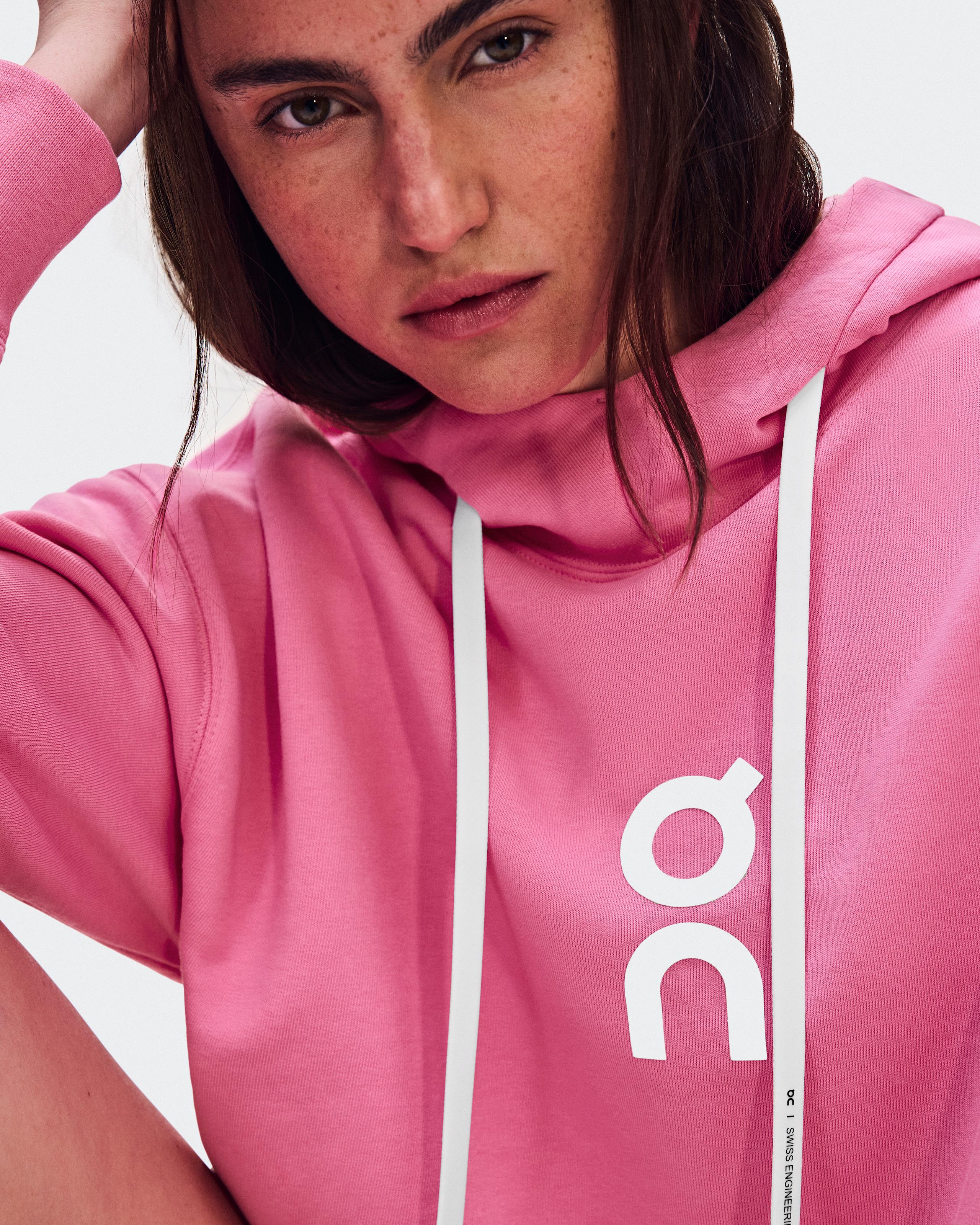 Женское худи On Club Hoodie, розовый Bubblegum — фото 6