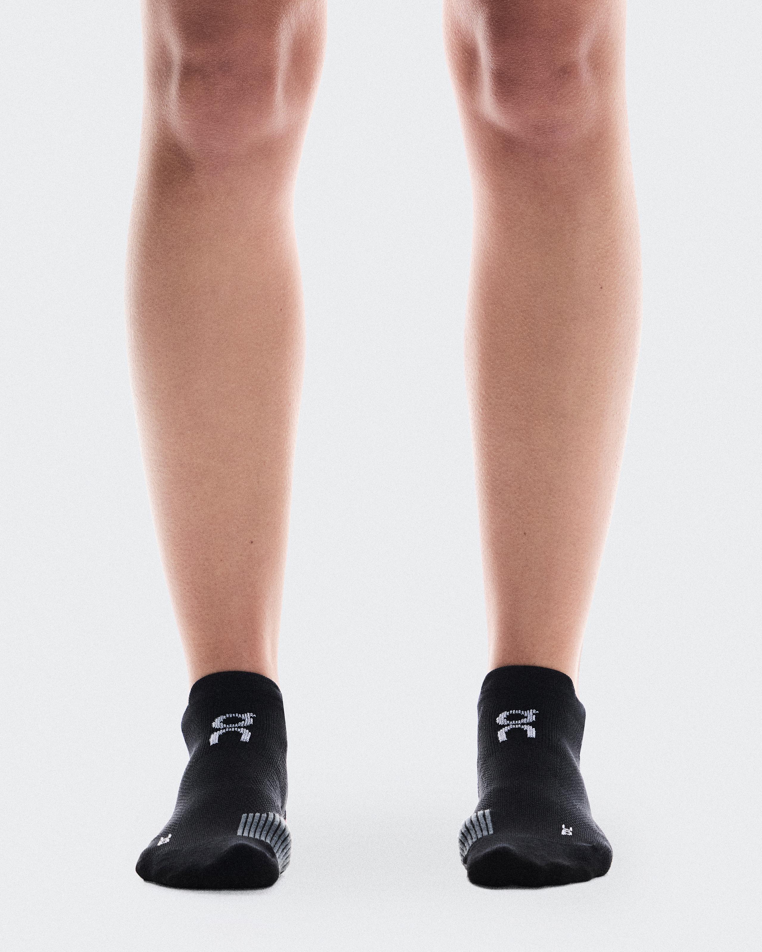Performance Run Sock Low Black | Eclipse