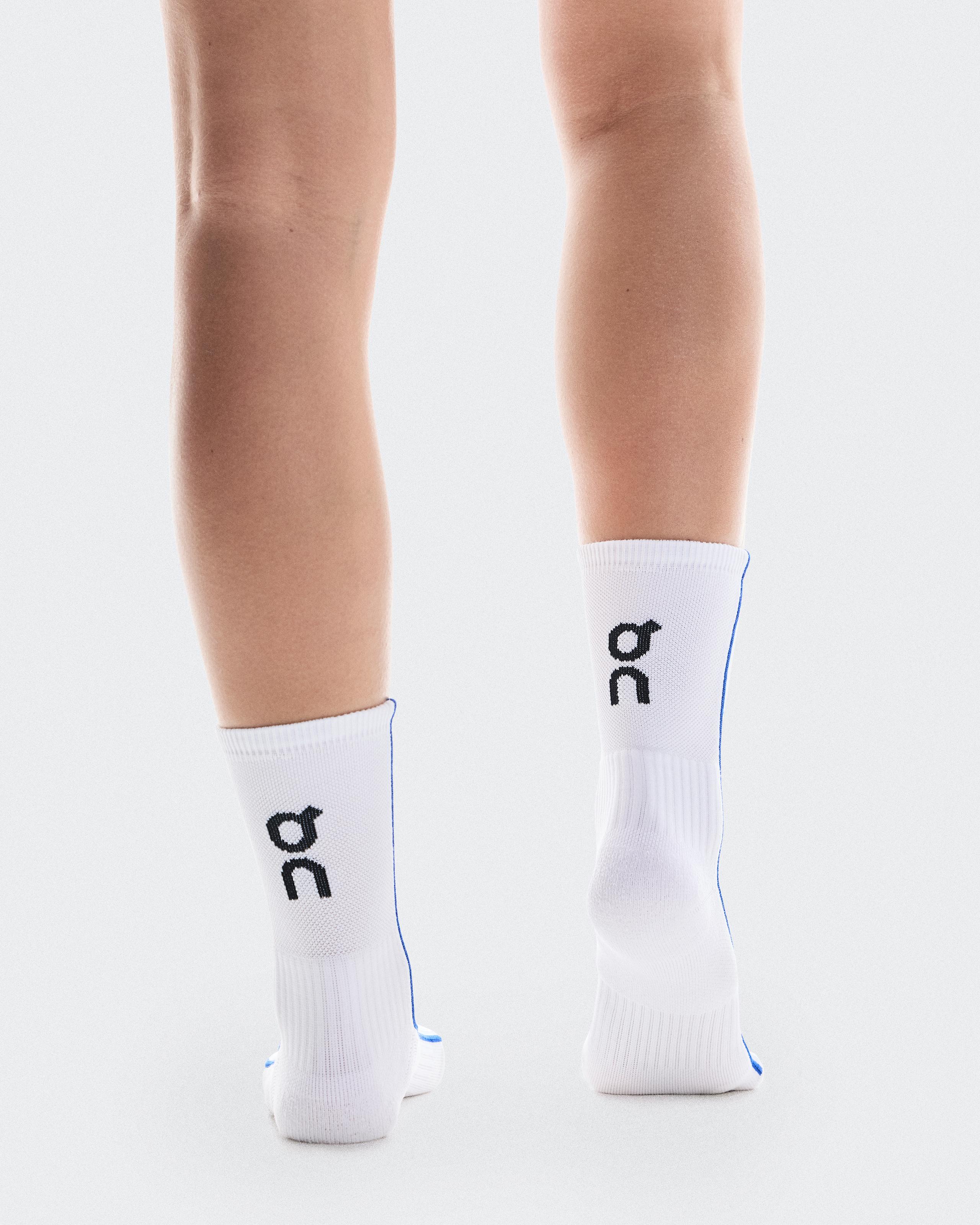 Носки On Court Sock High, White / Indigo — фото 3