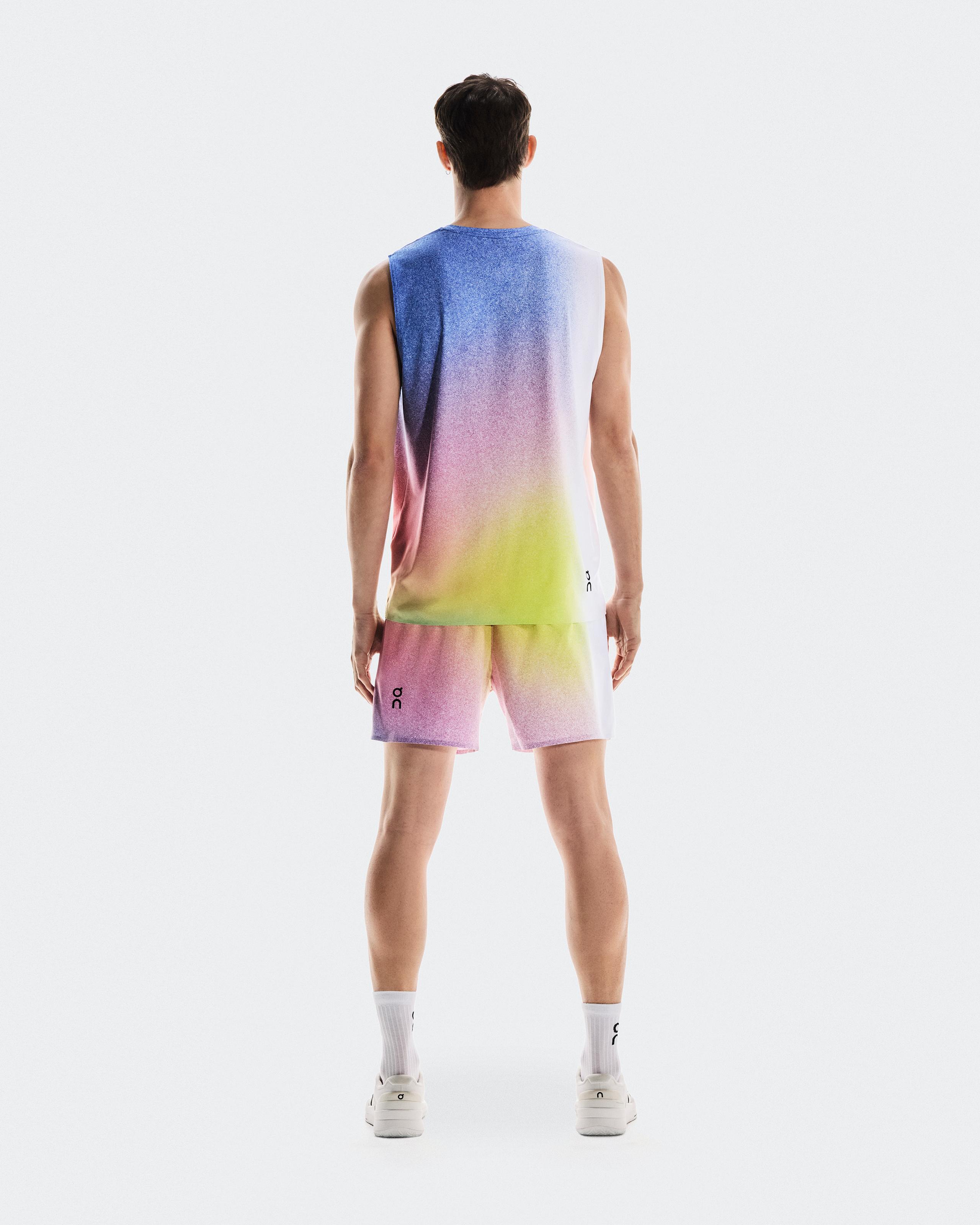 Мужские шорты On Court Shorts, White / Indigo — фото 2
