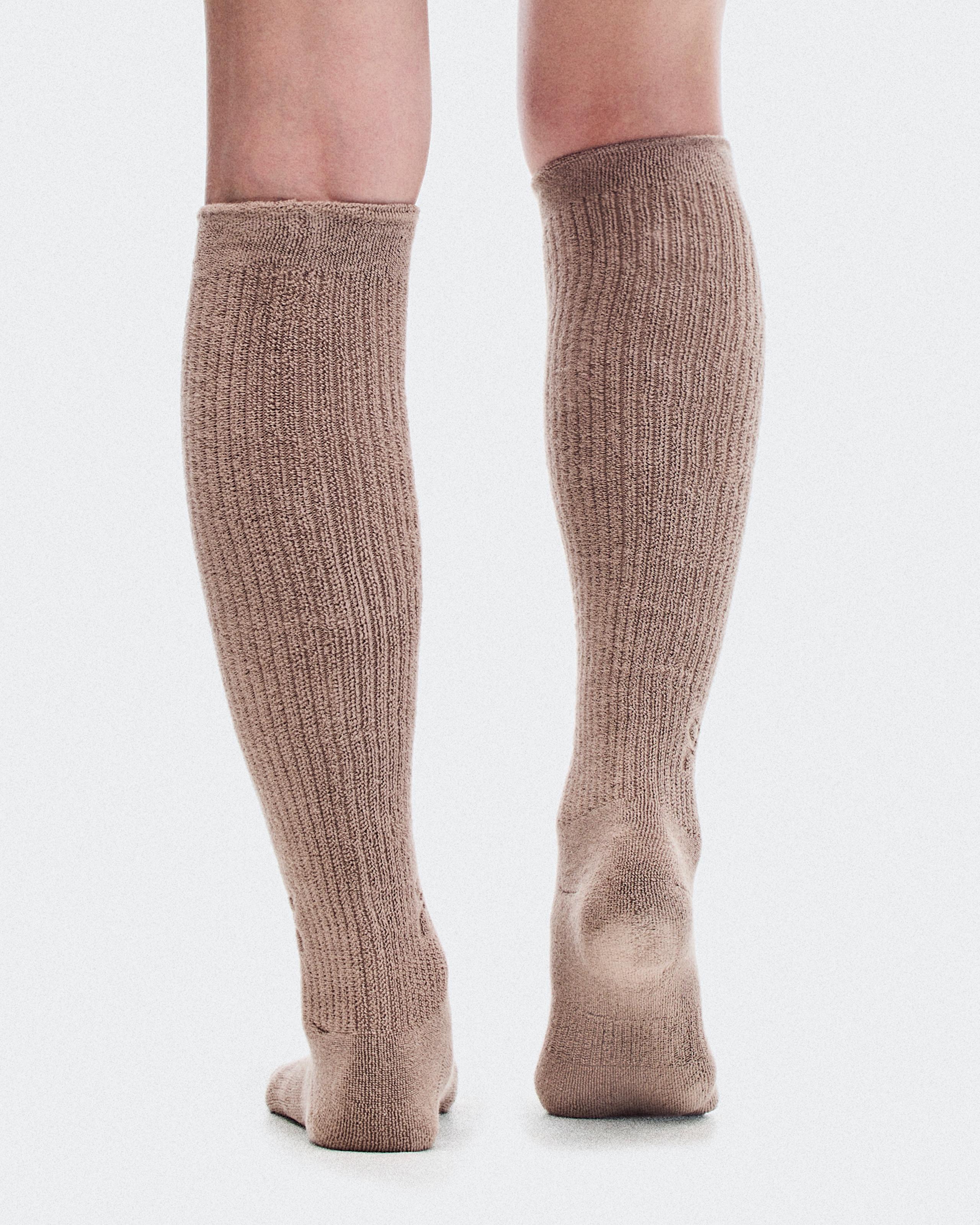Носки On Terry Sock Knee High, Clay — фото 3