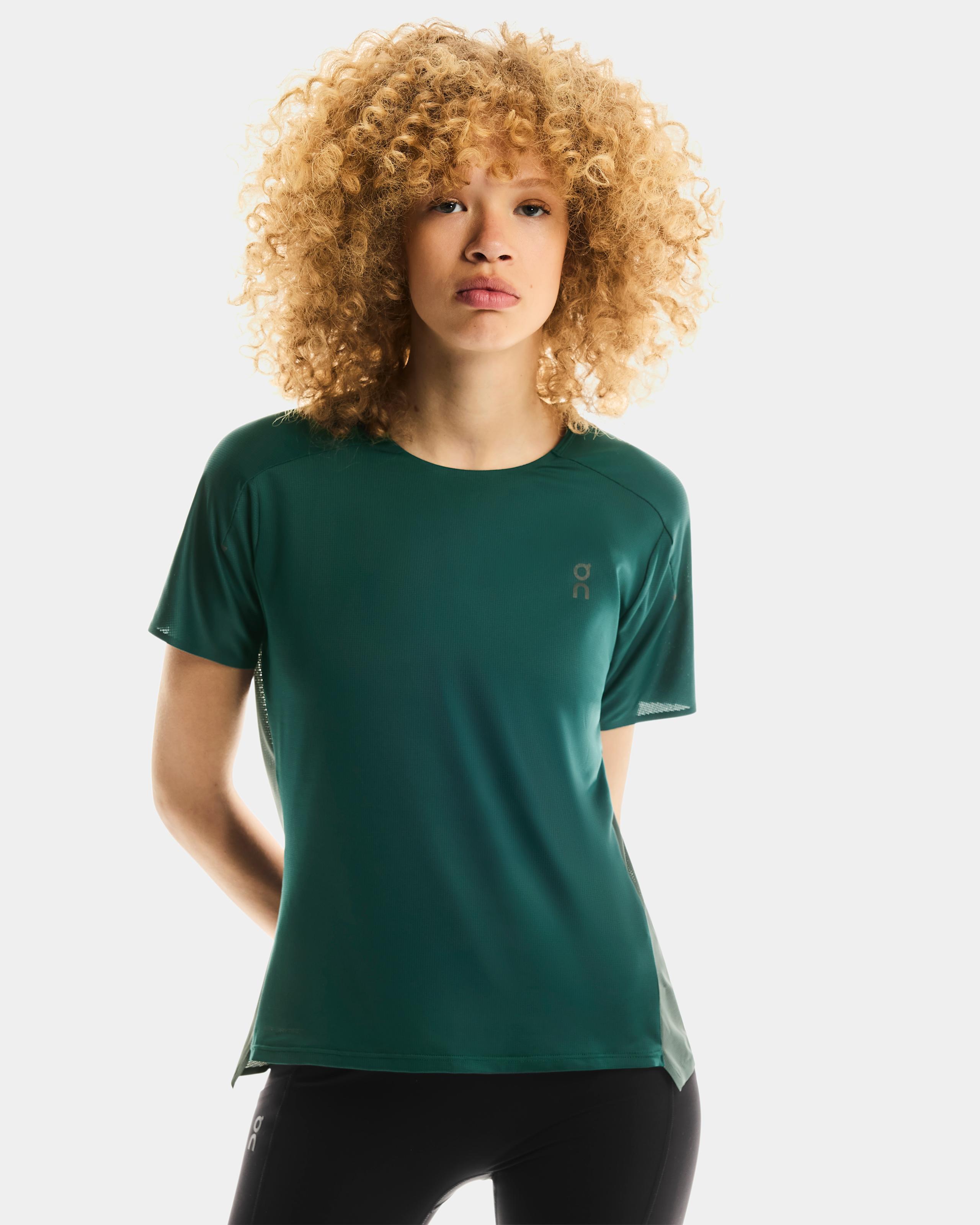Женская футболка On Performance-T, Spirulina/Olive — фото 3